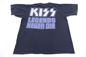 90's KISS Legends Never Die Farewell Tour T-shirt