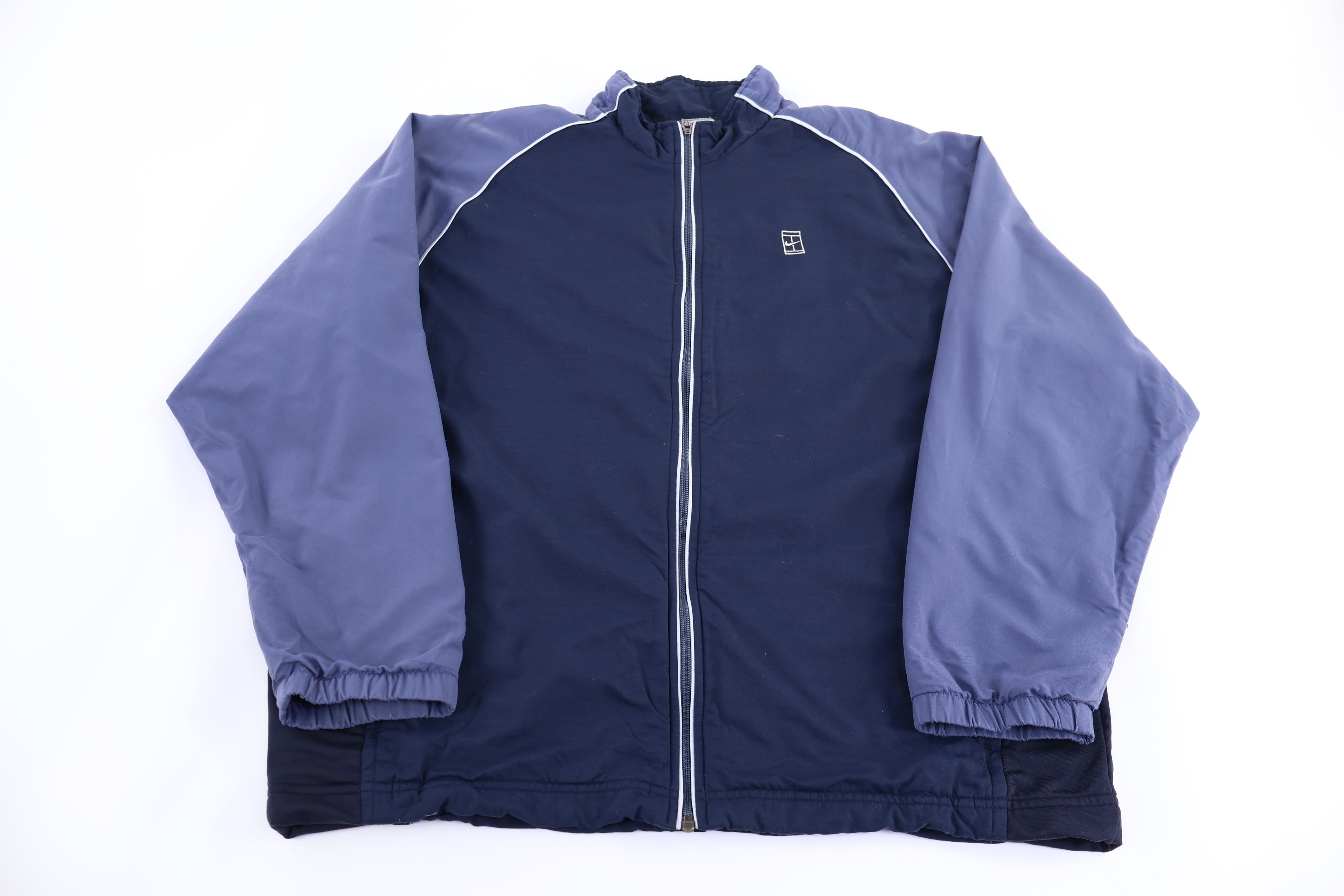 Vintage Nike Embroidered Logo Full Zip Jacket