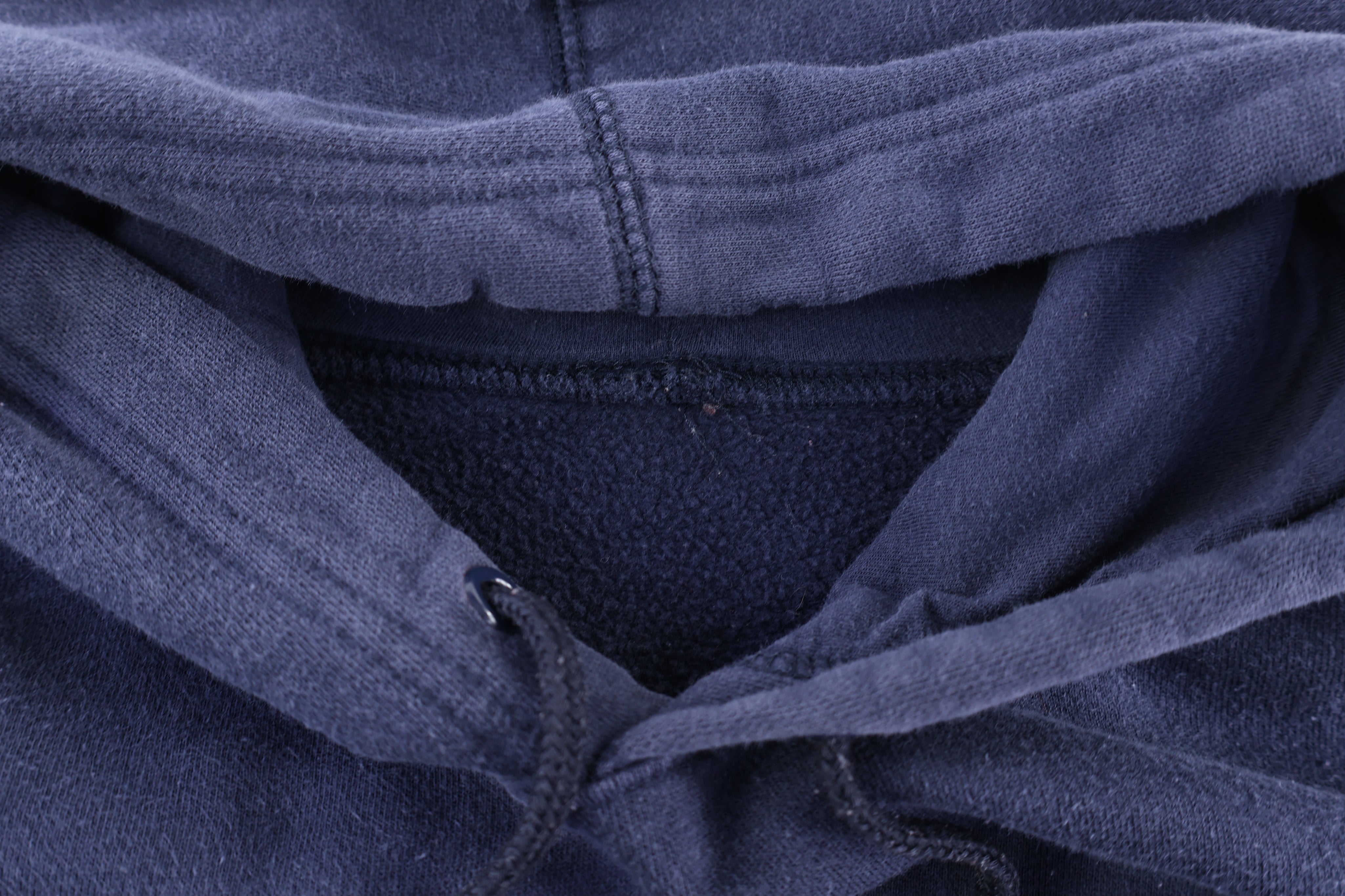 Vintage Nike Embroidered Logo Blue Pullover Hoodie