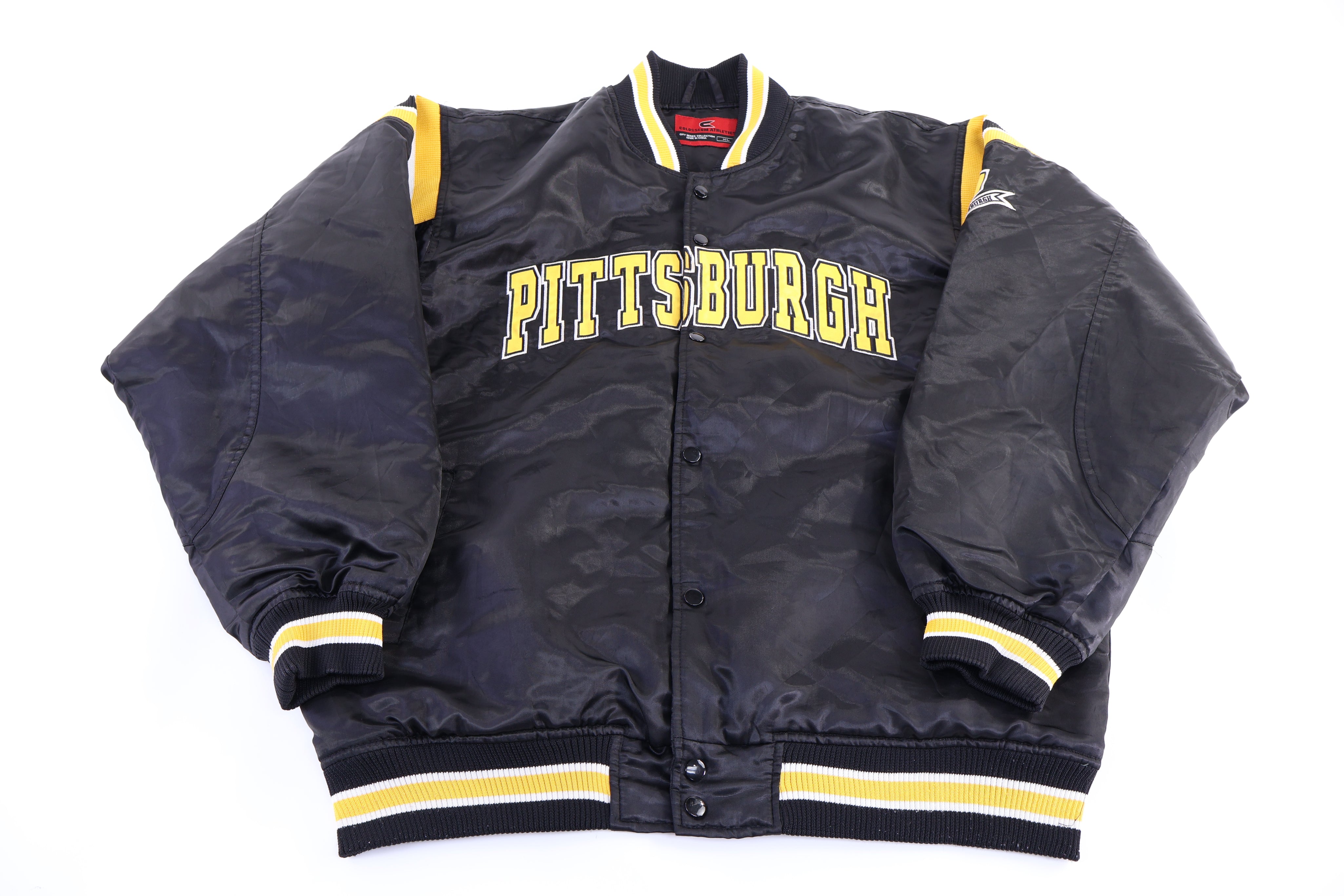 Vintage Pittsburgh Steelers Football Bomber Jacket