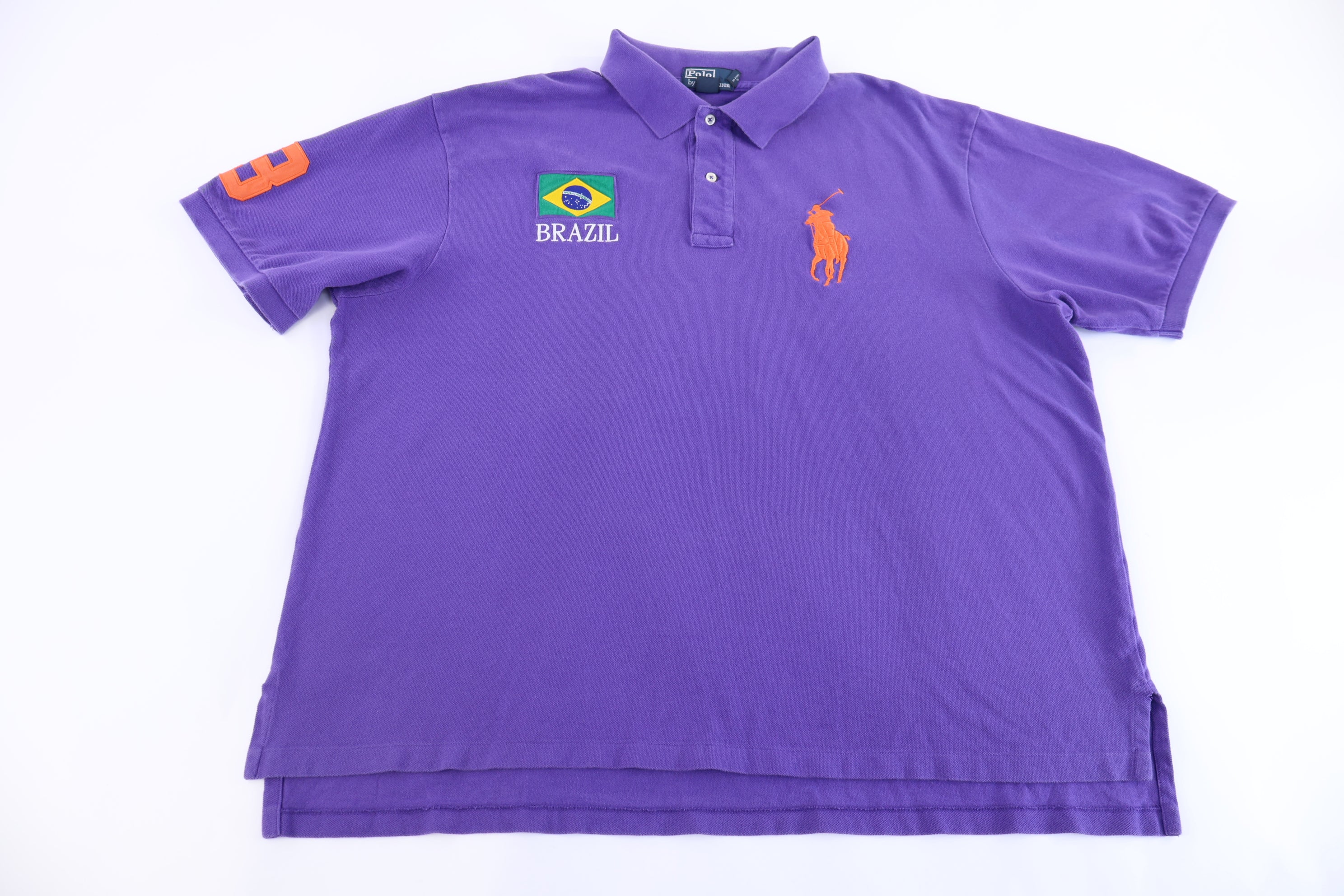 Polo by Ralph Lauren Brazil Embroidered Button Up