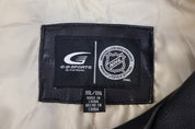 Pittsburgh Penguins Hockey Black & Cream Full Zip Jacket