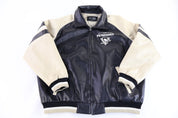 Pittsburgh Penguins Hockey Black & Cream Full Zip Jacket