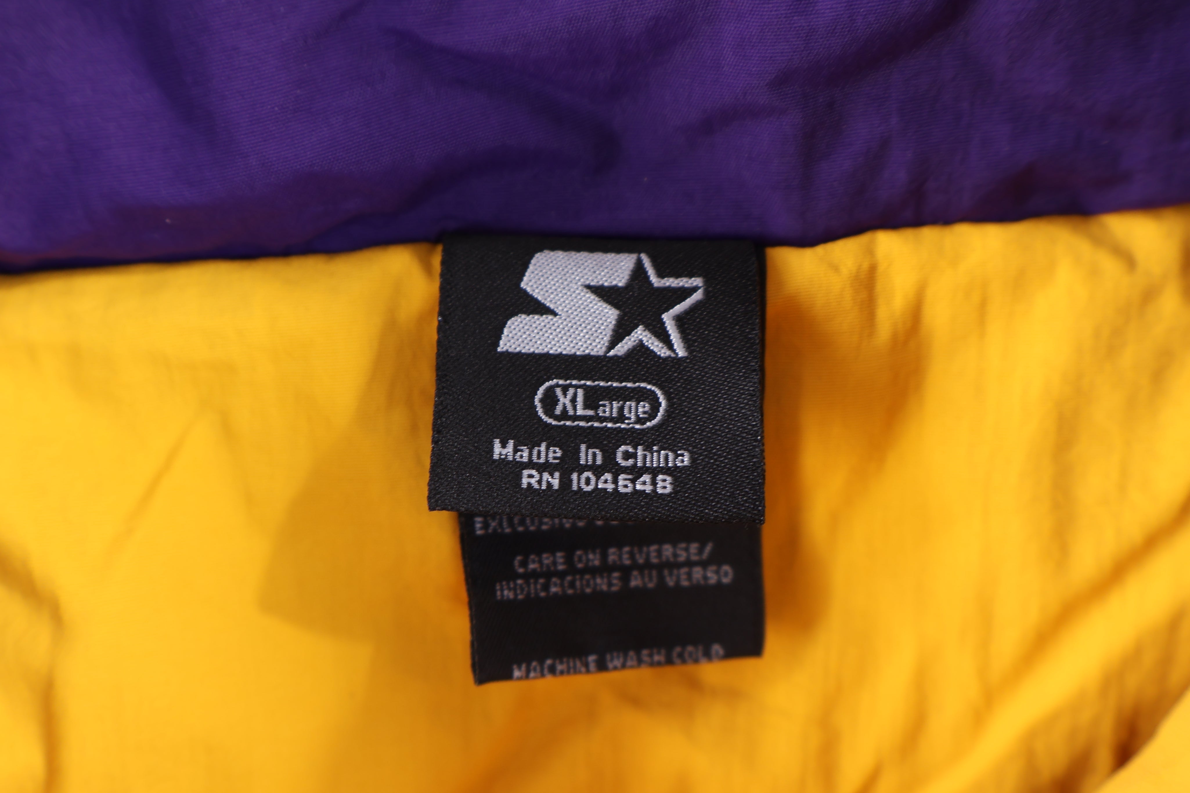 Vintage Starter Louisiana State University Puffer Jacket
