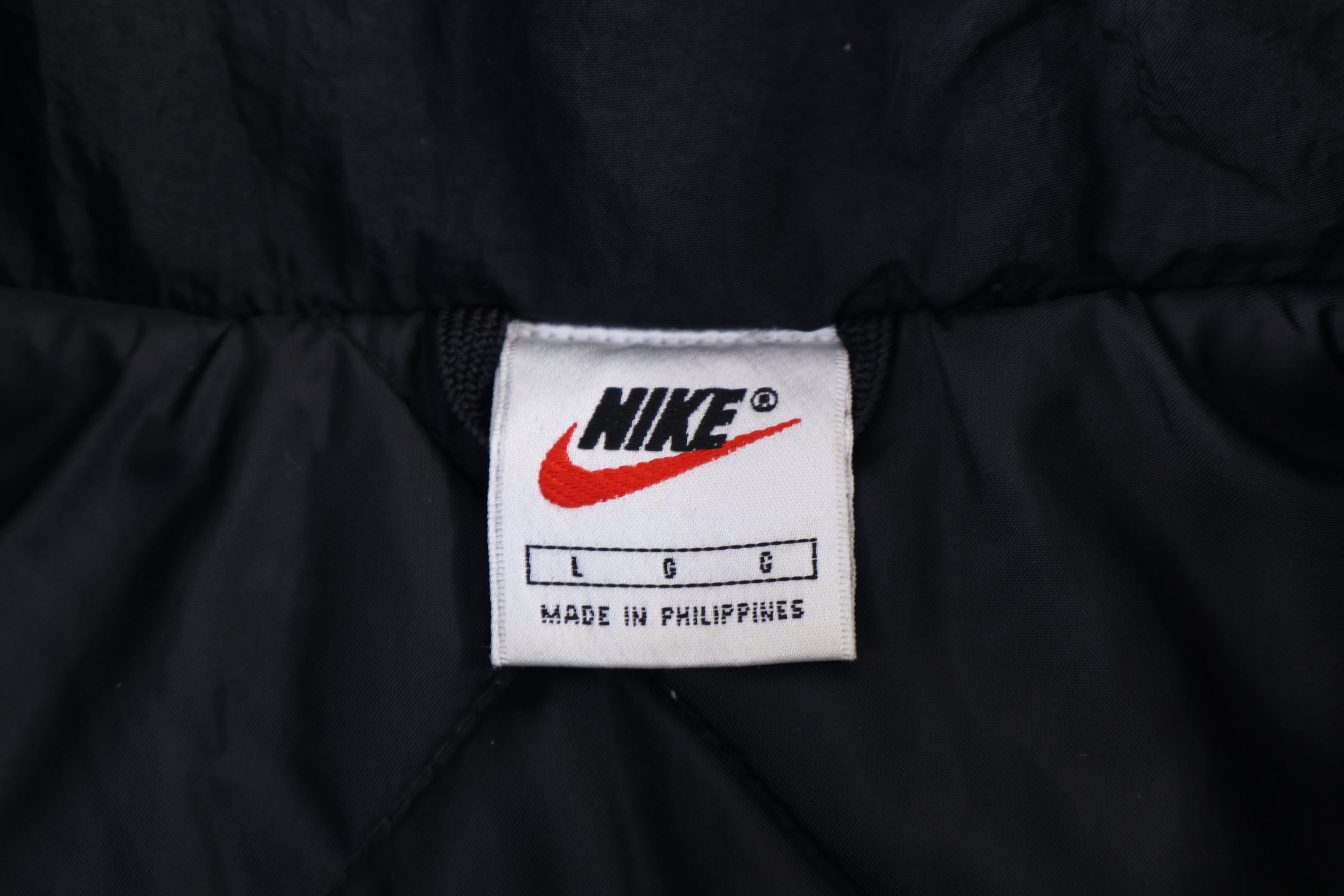 90's Nike Embroidered Logo Full Zip Jacket