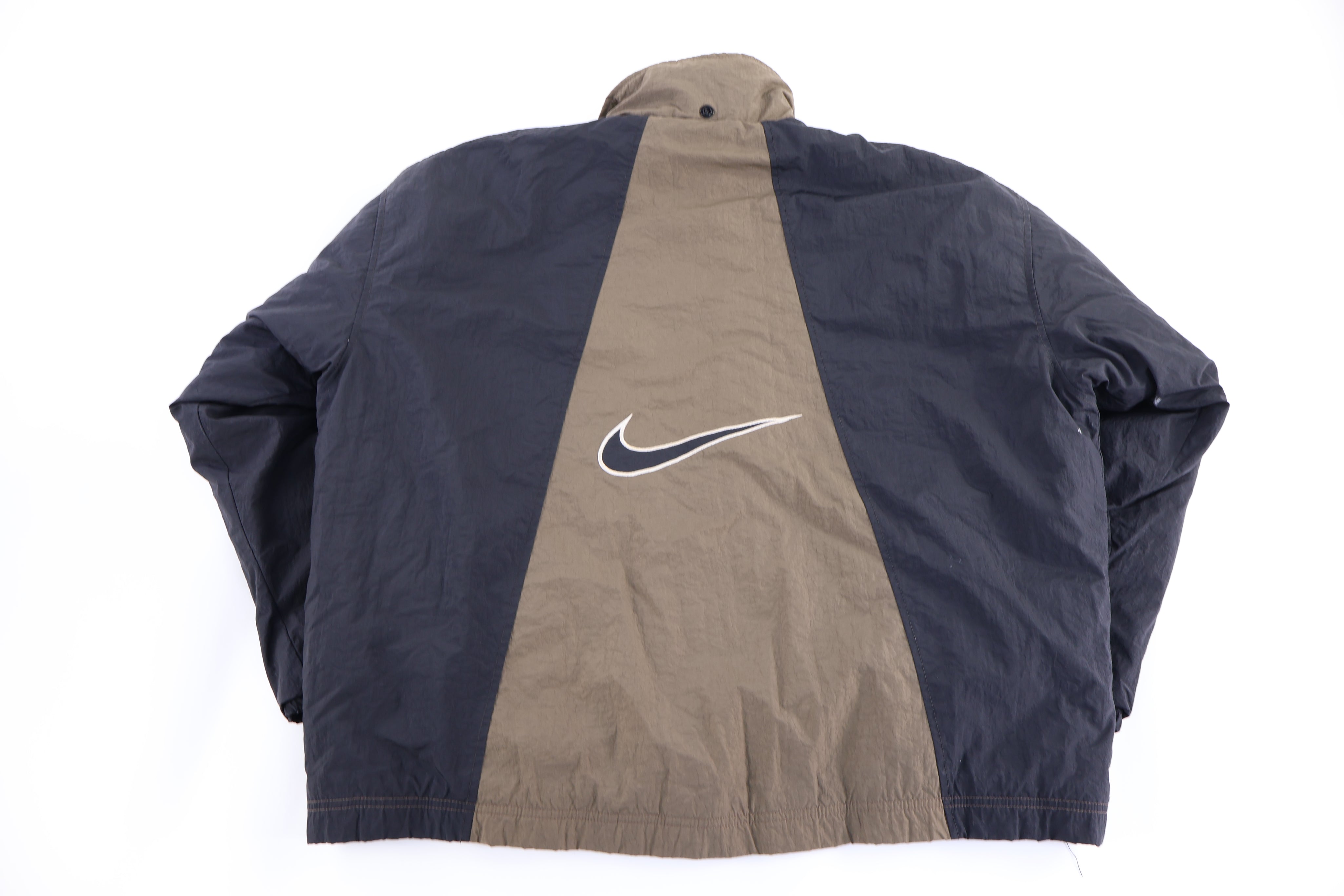 90's Nike Embroidered Logo Full Zip Jacket