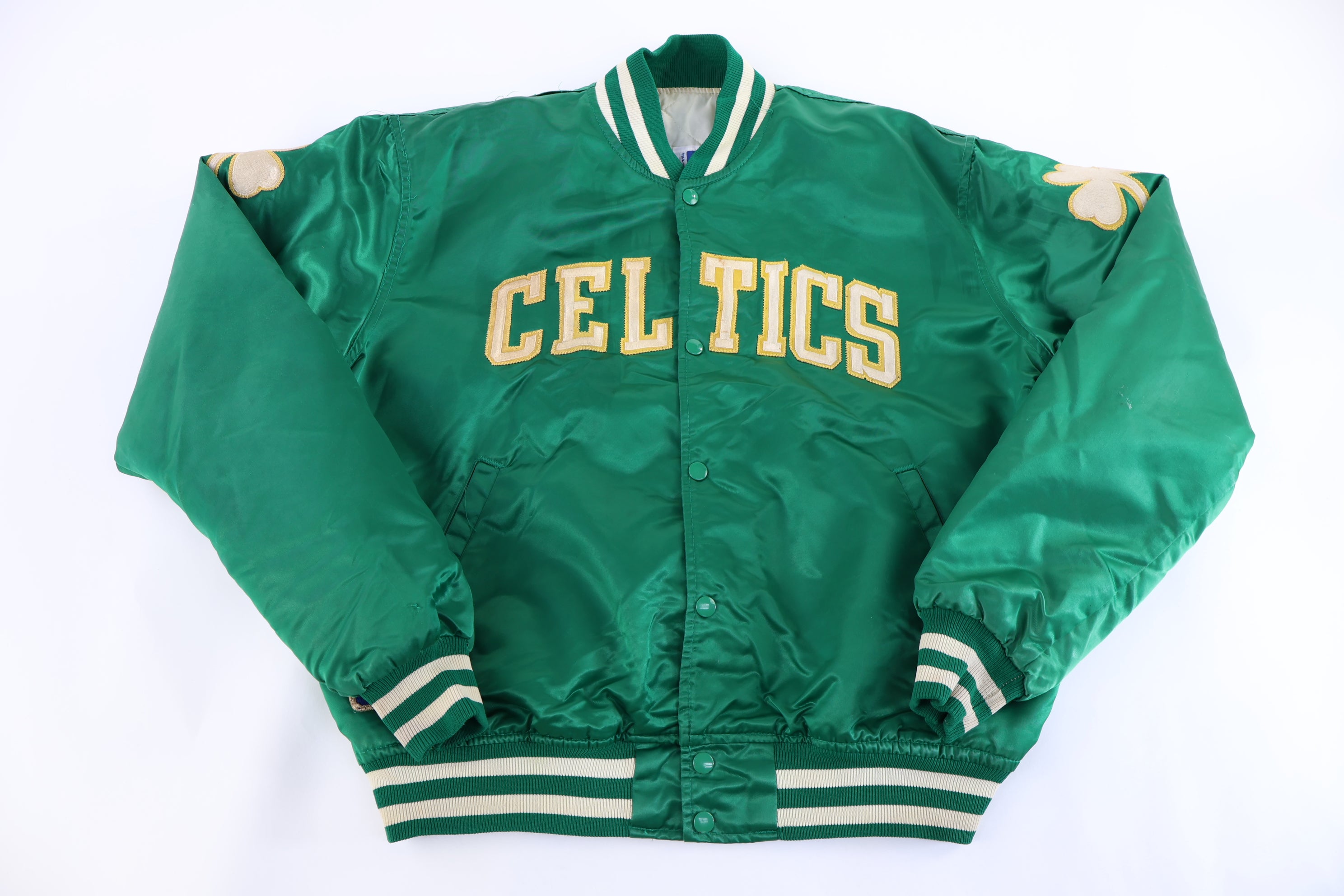80's Starter Boston Celtics Basketball Bomber Jacket