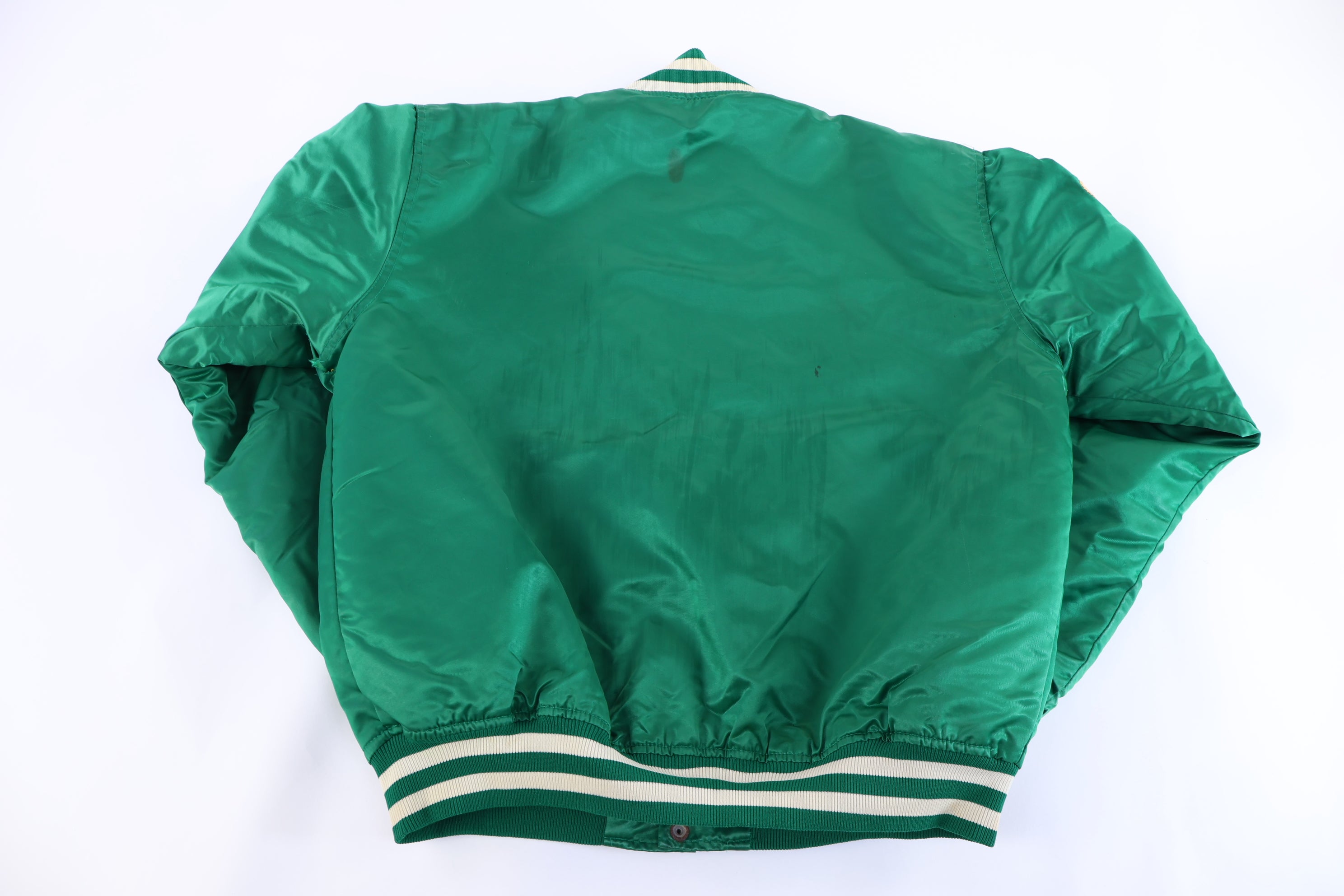 80's Starter Boston Celtics Basketball Bomber Jacket