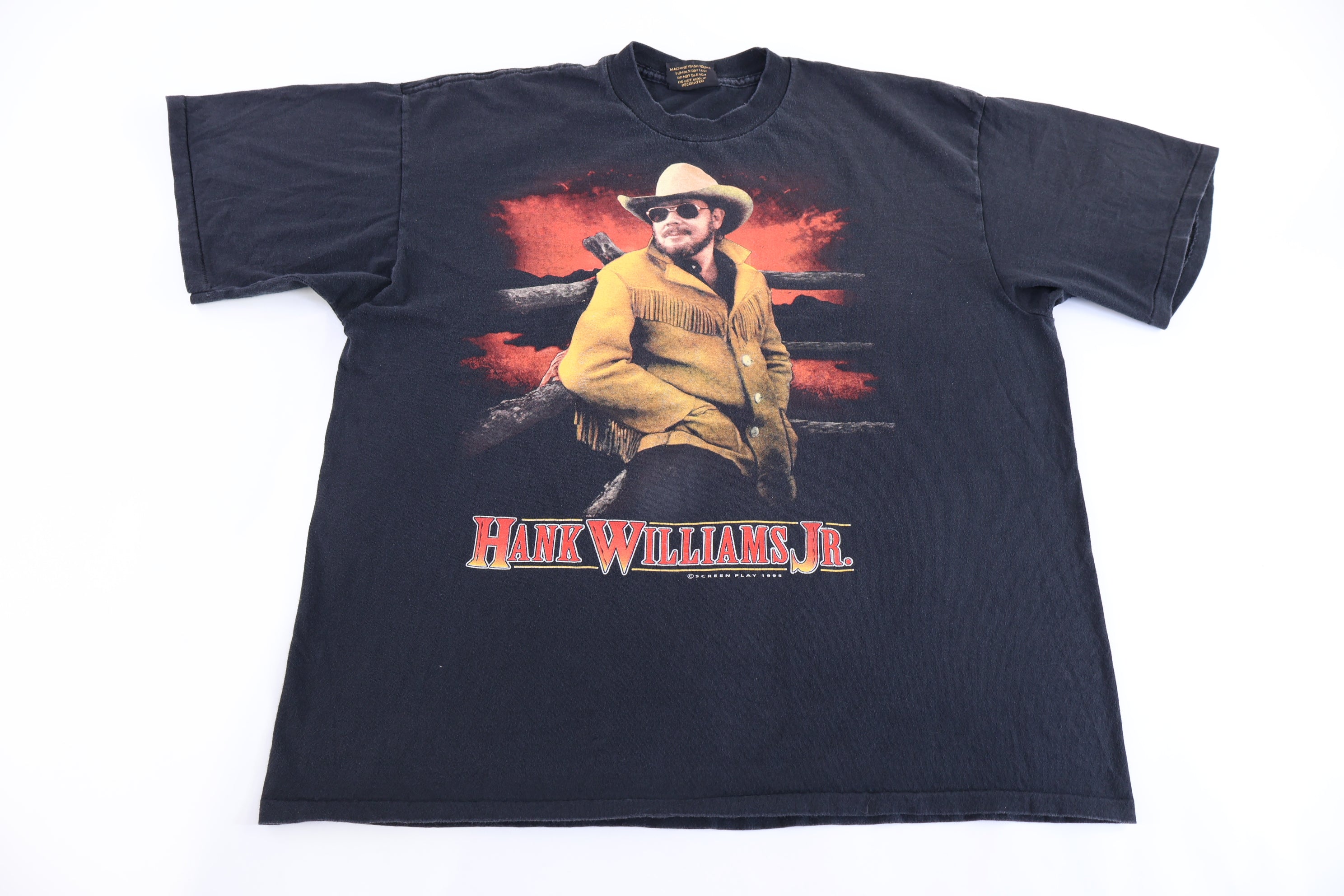 1995 Hank Williams Jr Tour T-shirt