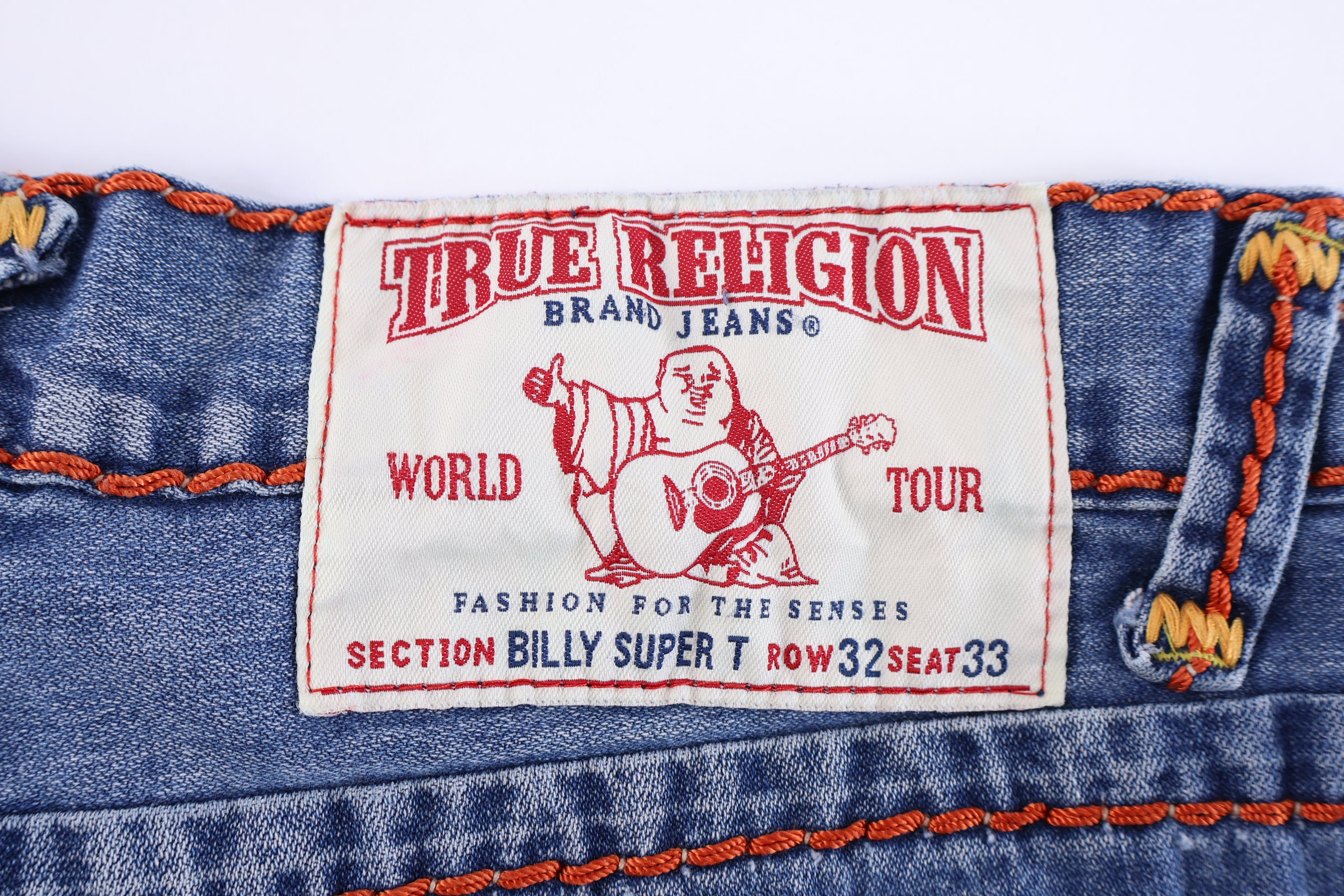 True Religion Medium Wash Denim Jeans
