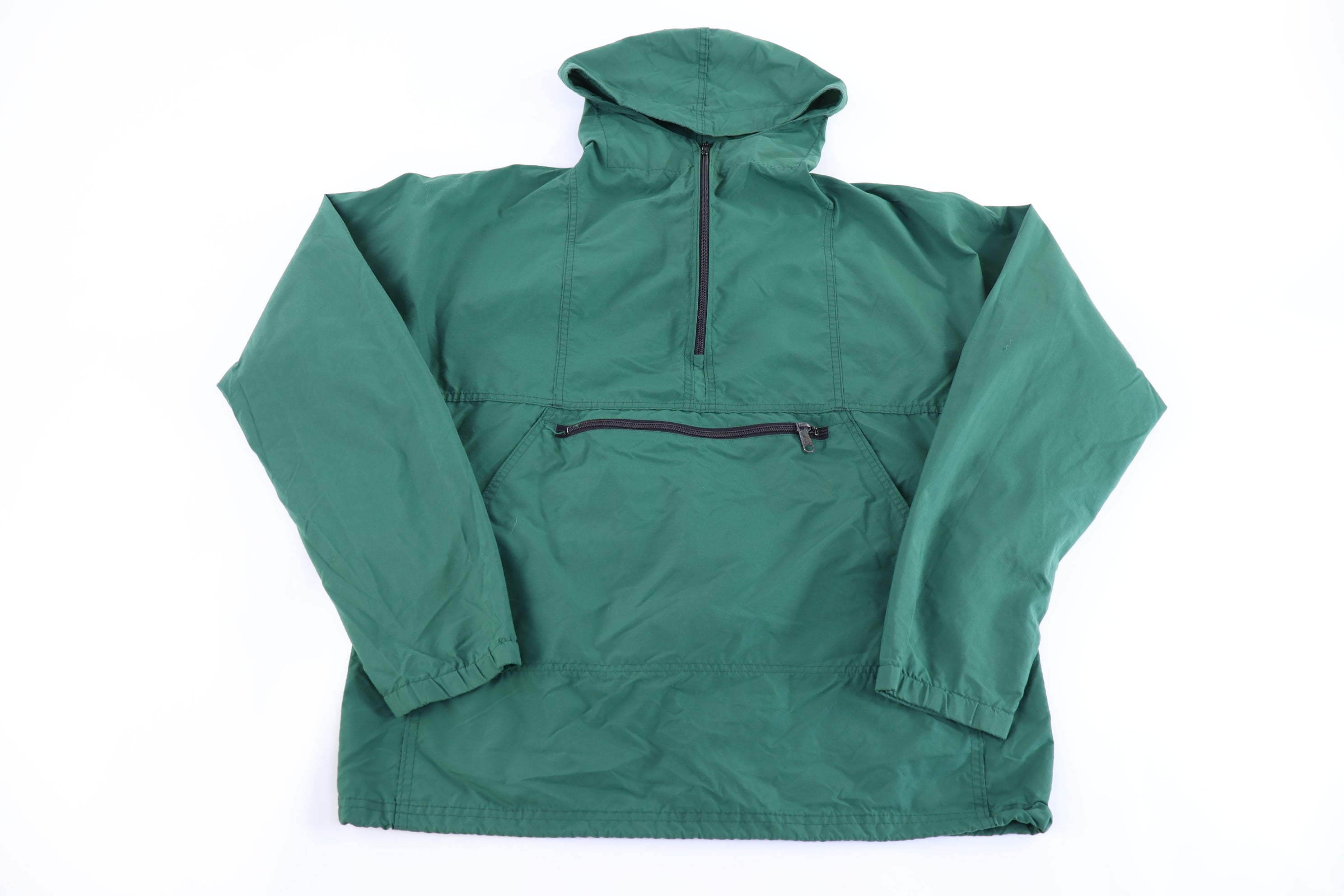 90's L.L. Bean Green Pullover Anorak
