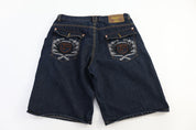 Phat Classics Dark Wash Denim Shorts
