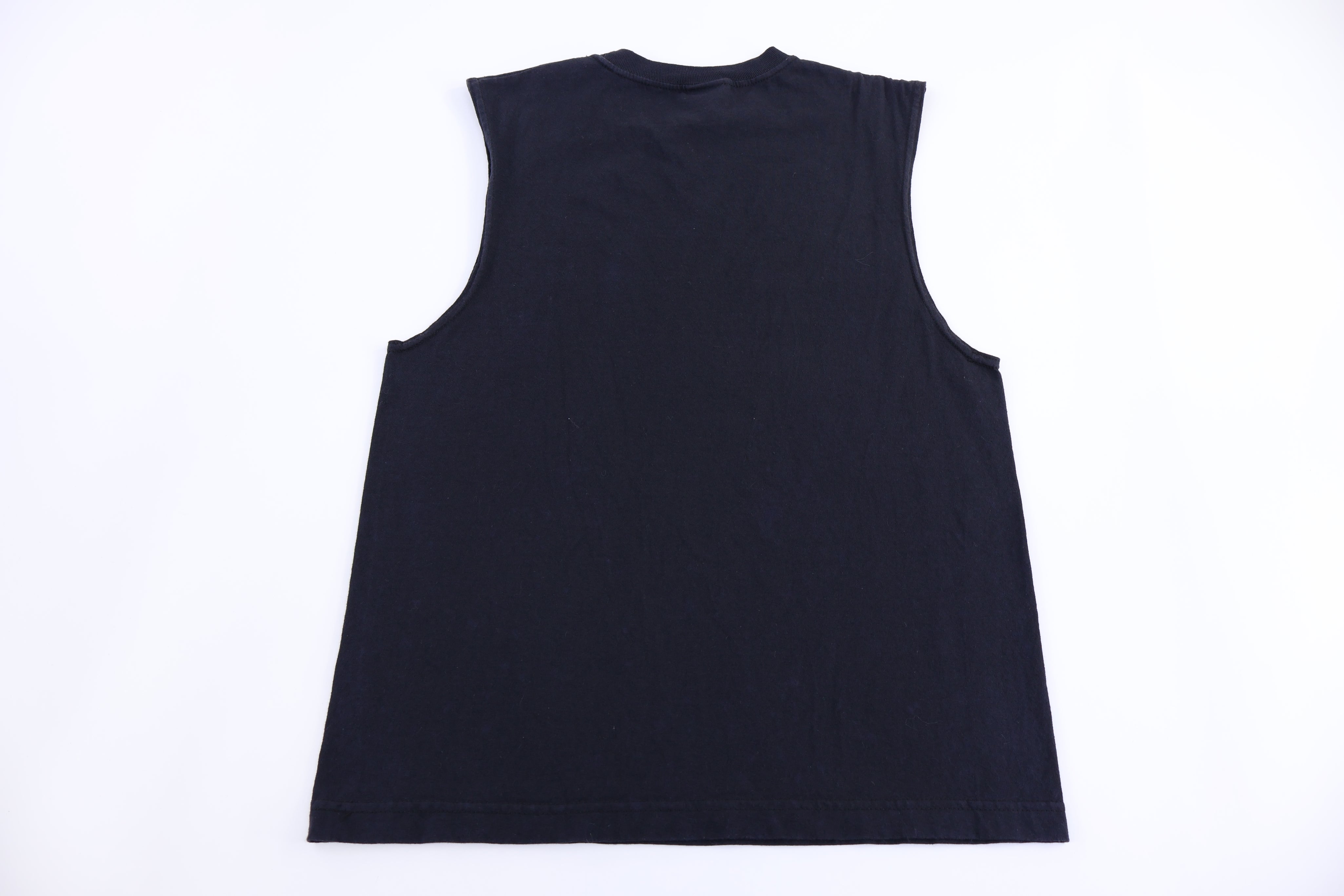Vintage Skull On Fire Tank Top