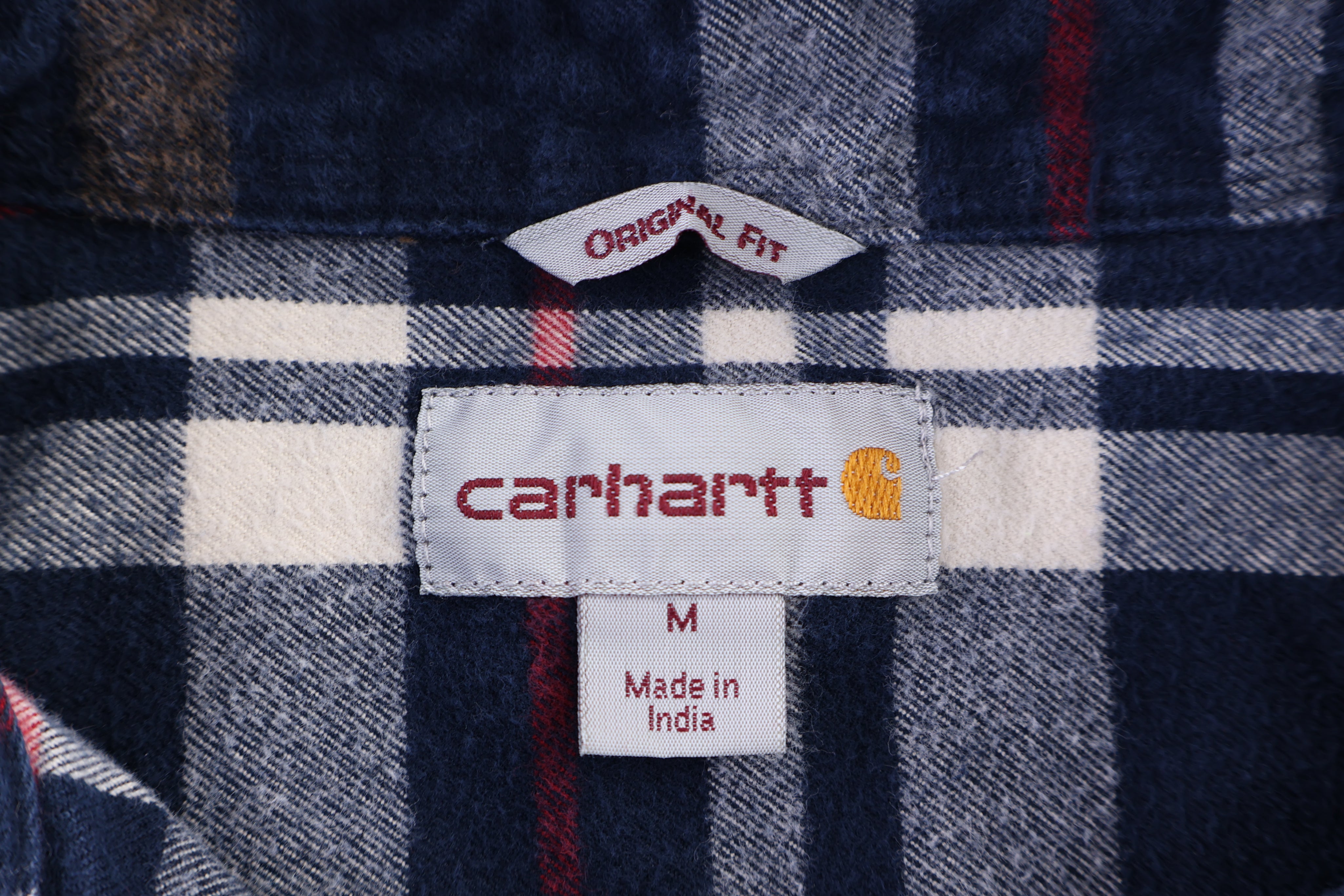 Carhartt Logo Patch Multicolored LS Button Down