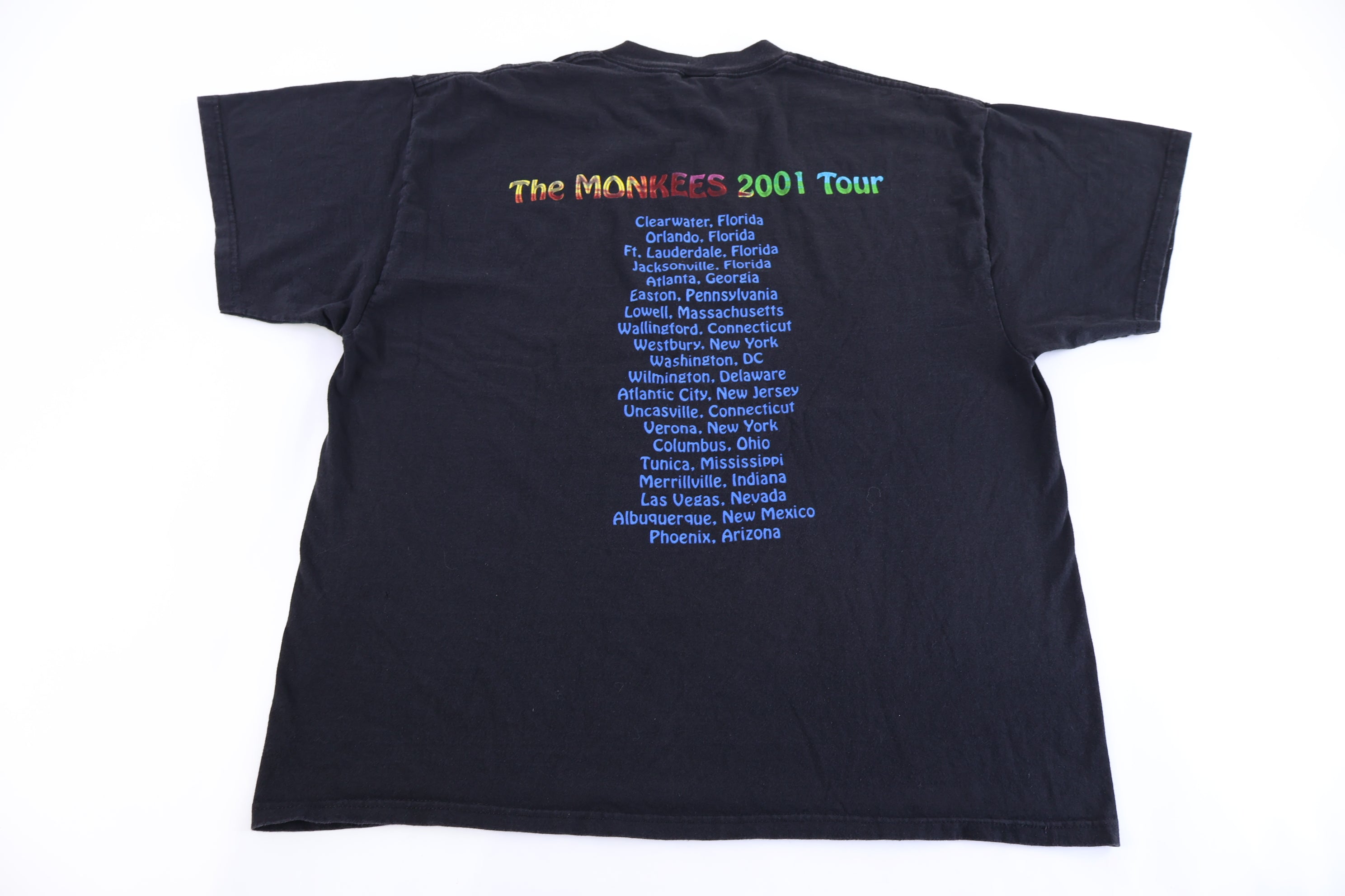 2001 The Monkees Tour T-shirt