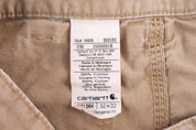 Carhartt Logo Patch Tan Pants
