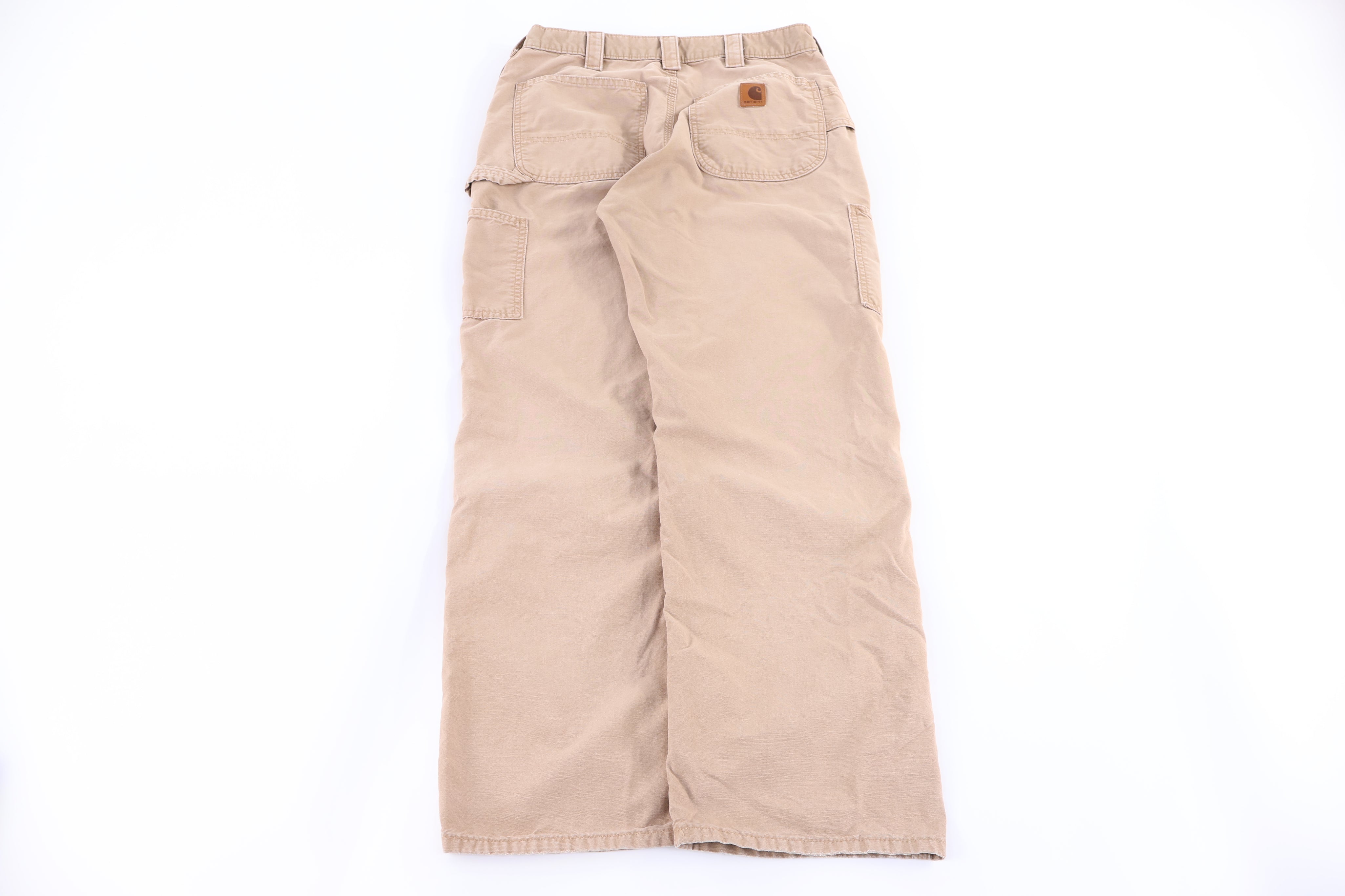 Carhartt Logo Patch Tan Pants