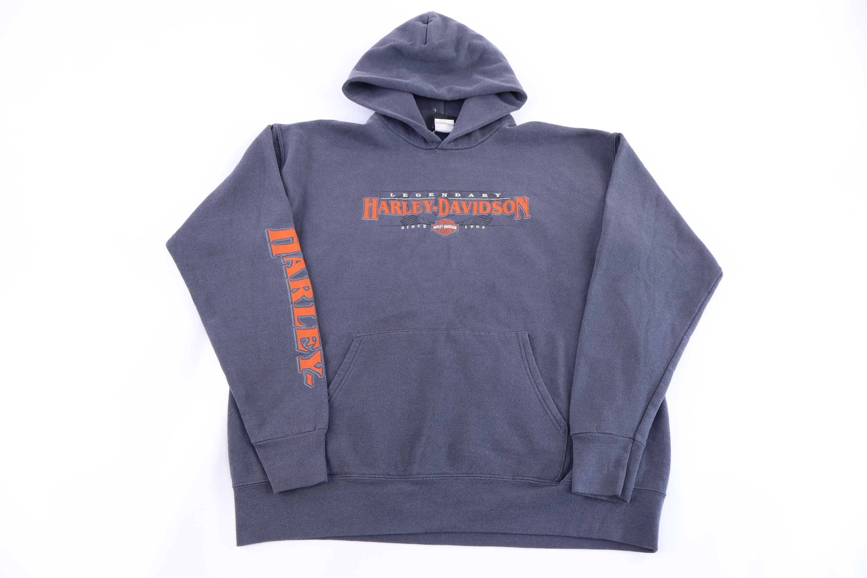 Harley Davidson Motorcycles Ohio Pullover Hoodie