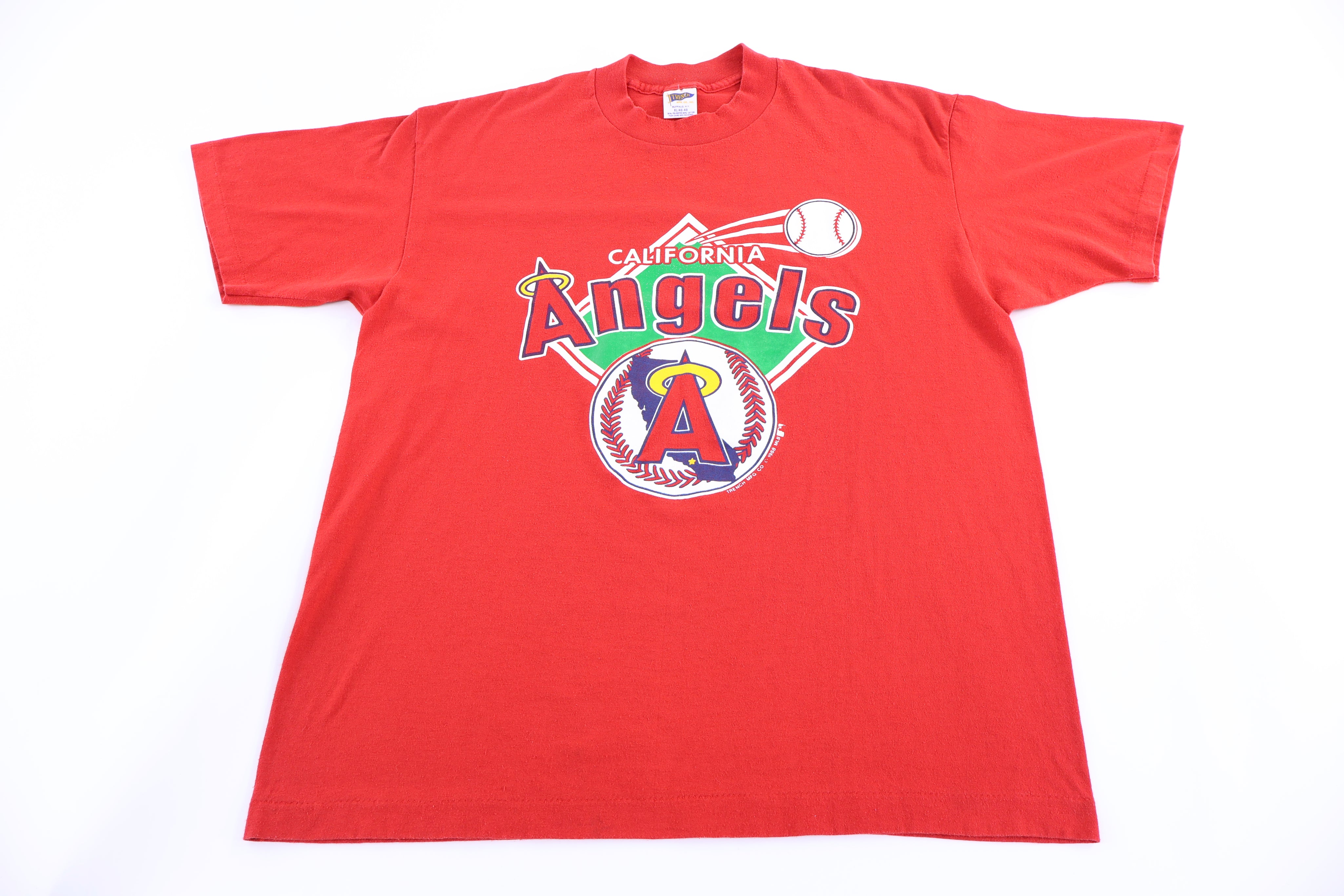 1988 California Angels Baseball T-shirt