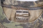 Vintage Jerzees Outdoor Camo LS T-shirt