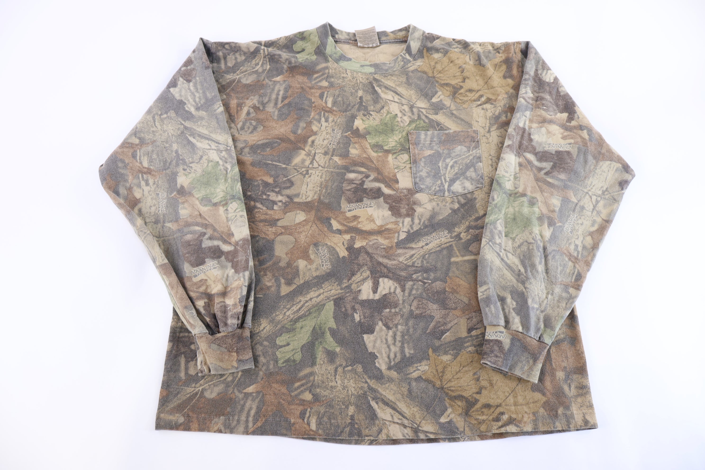 Vintage Jerzees Outdoor Camo LS T-shirt