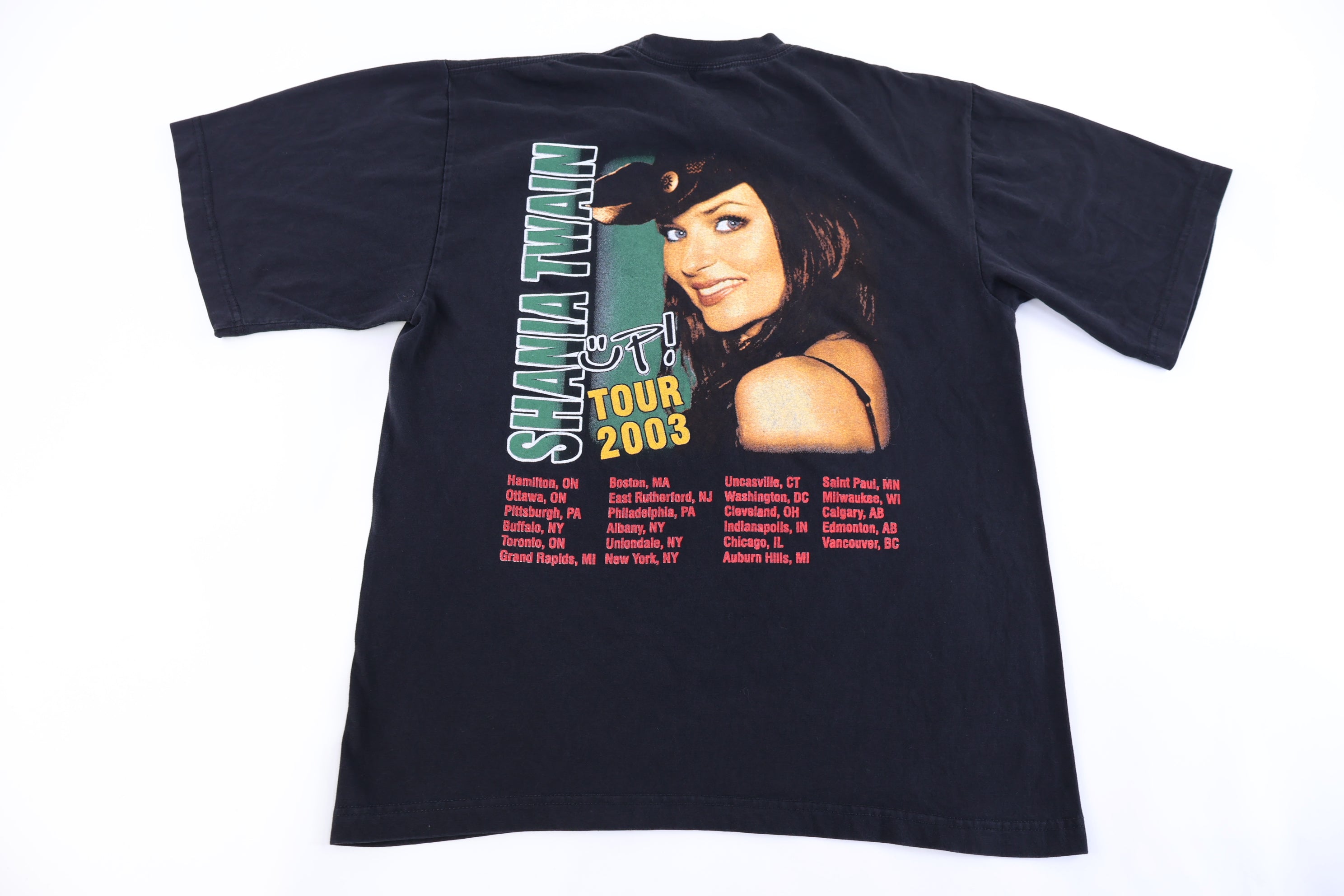 2003 Shania Twain Up Tour T-shirt