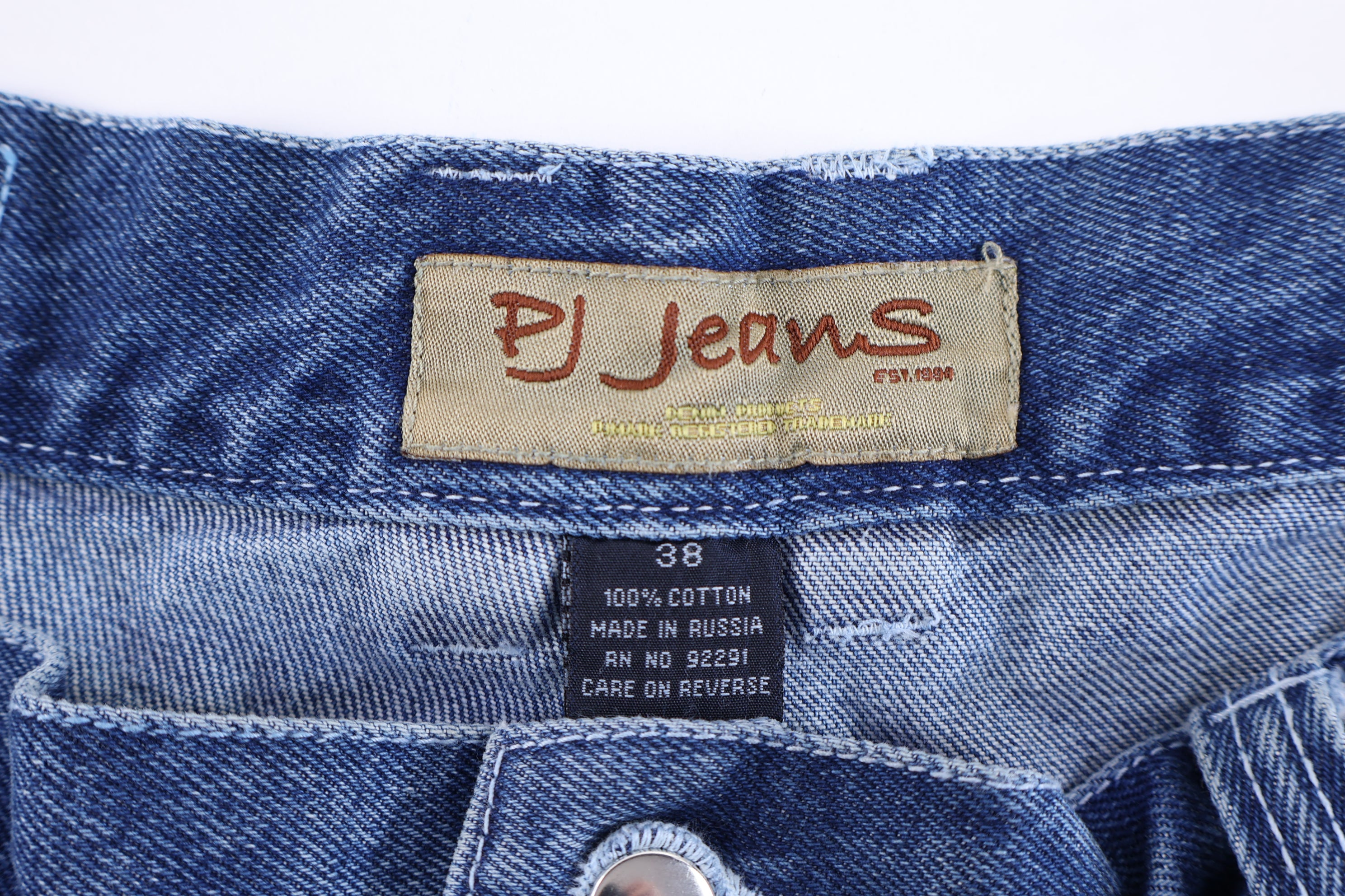 Y2K PJ Jeans Medium Wash Denim Shorts