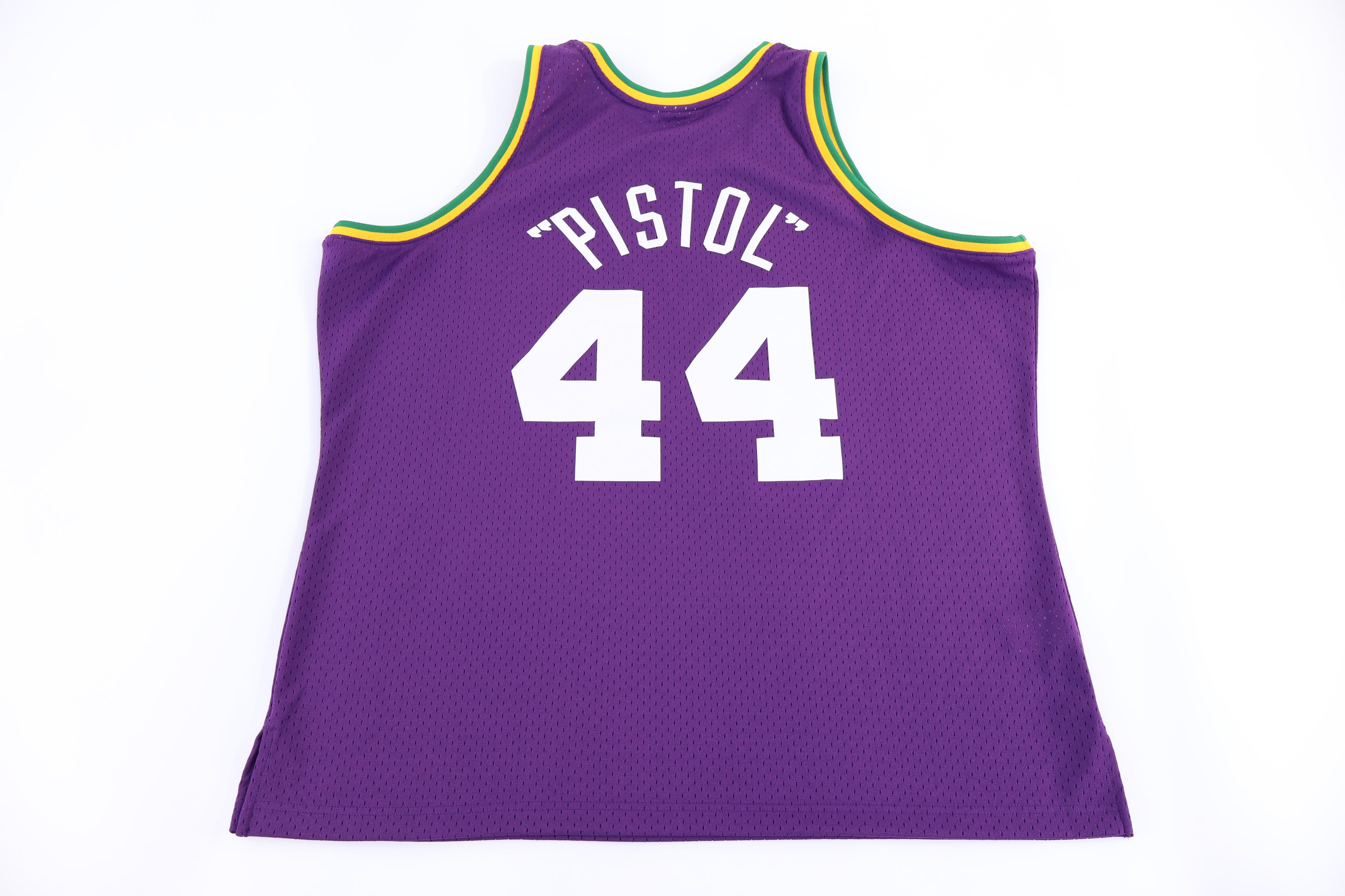 Utah Jazz Pistol Pete Basketball Jersey