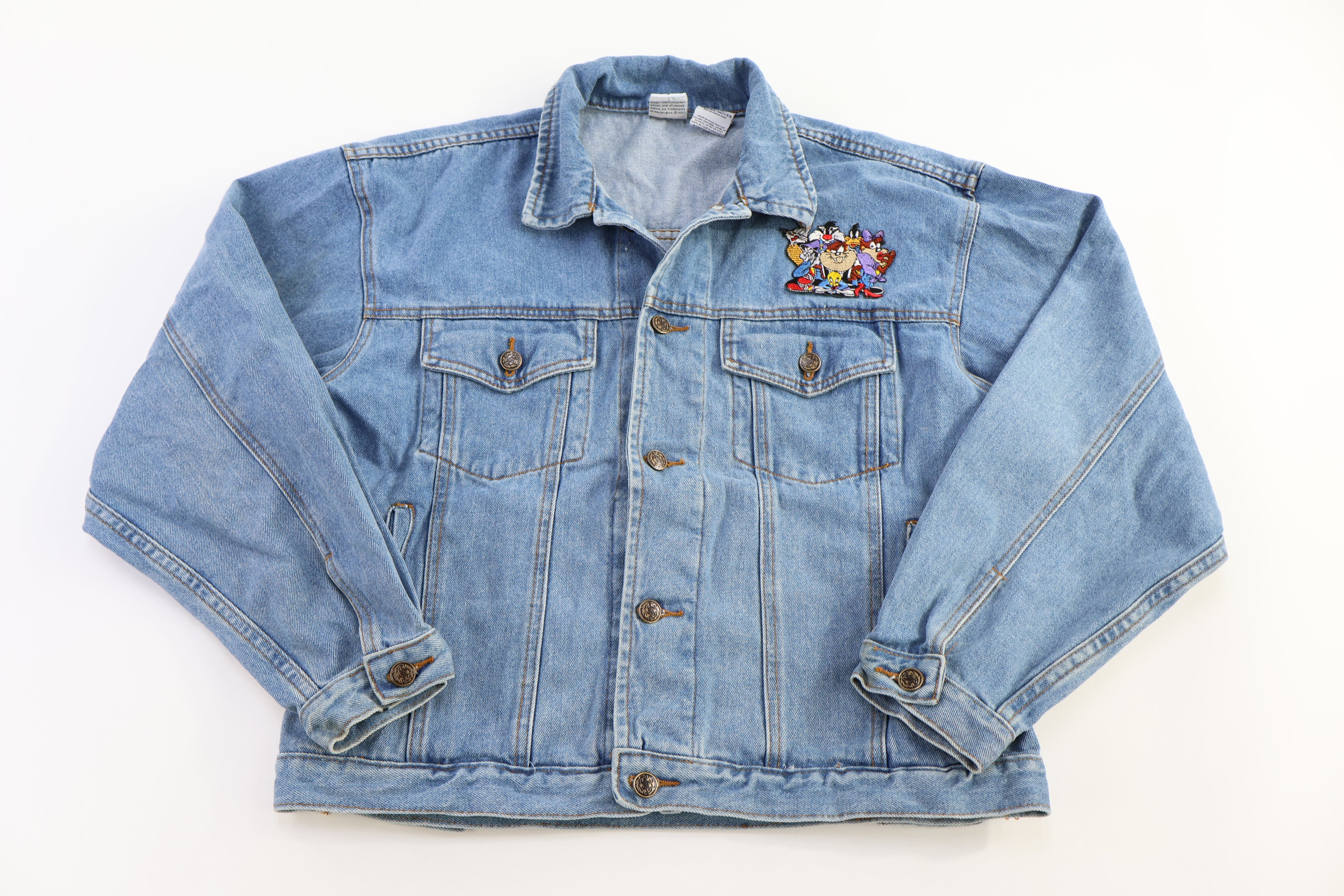 90's Looney Tunes Denim Jacket