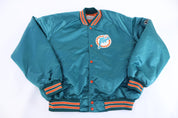 Vintage Miami Dolphins Football Bomber Jacket