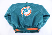 Vintage Miami Dolphins Football Bomber Jacket