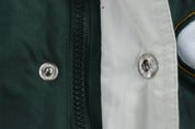 Vintage Green Bay Packers Full Zip Puffer Jacket