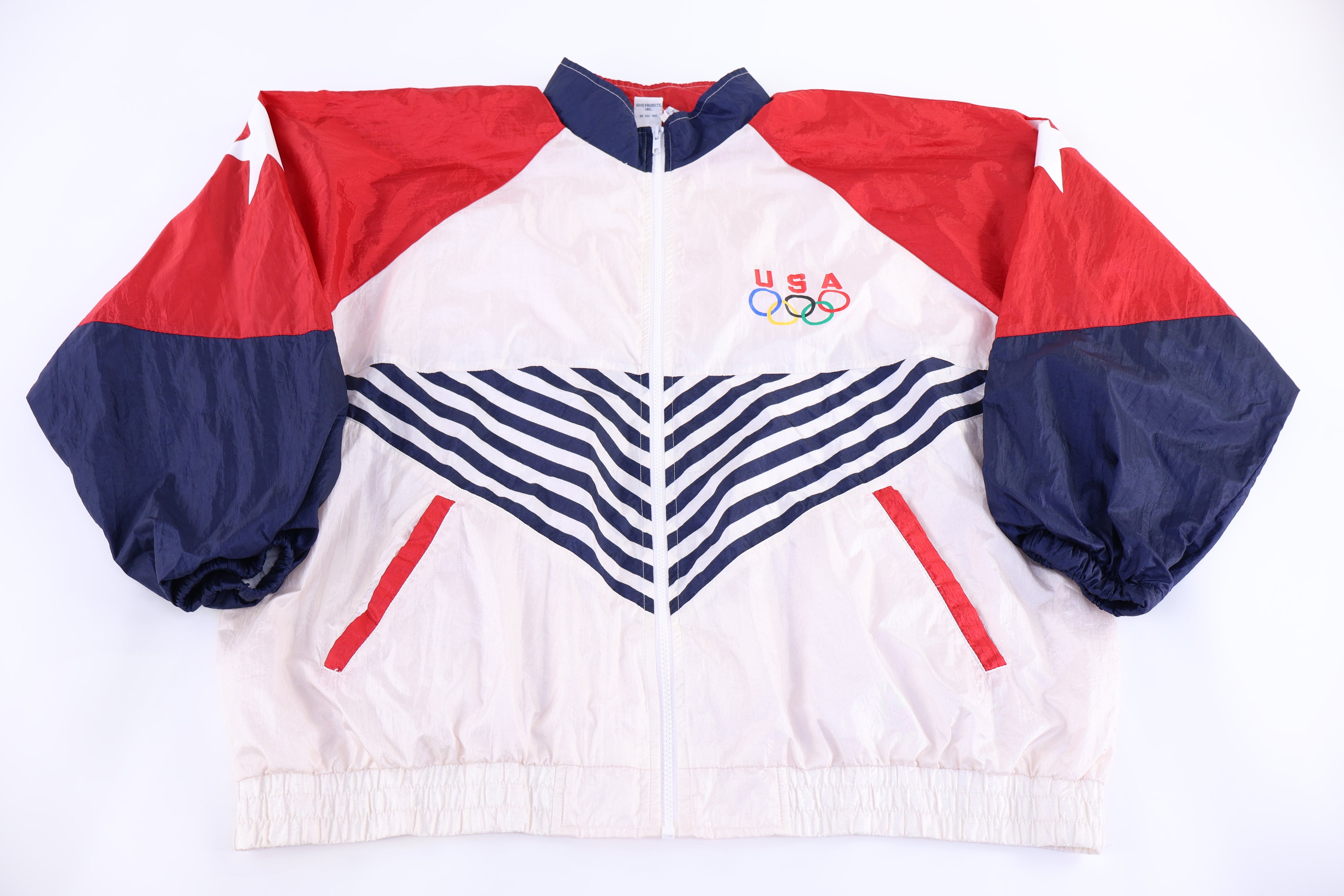 Women's 90's USA Olympics Full Zip Jacket