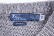 Women's Polo by Ralph Lauren Grey Cardigan Sweater