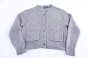 Women's Polo by Ralph Lauren Grey Cardigan Sweater