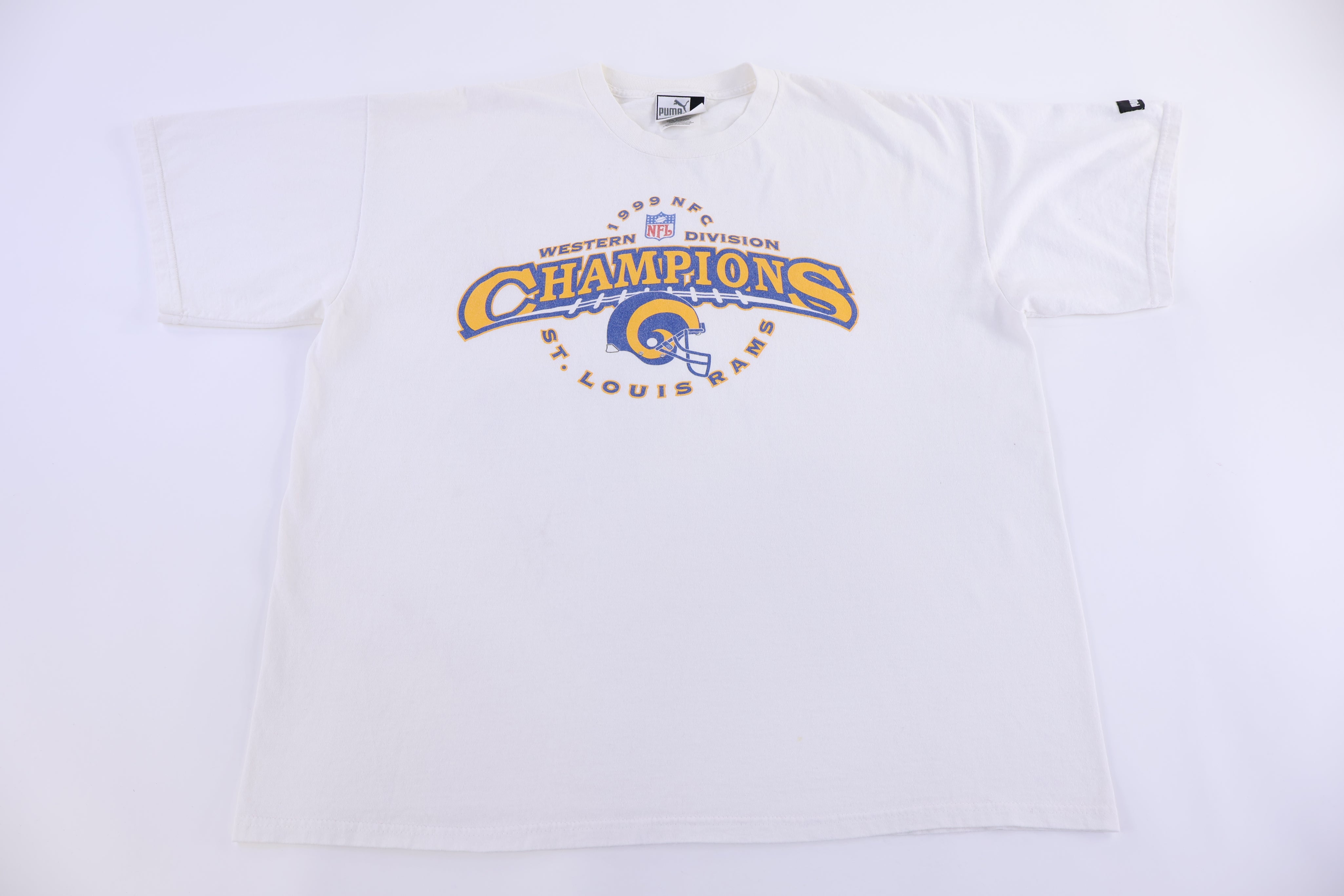 1999 St. Louis Rams Western Division Champs T-shirt