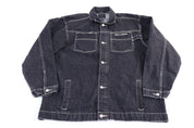 Women's Vintage Sean John Dark Wash Denim Jacket