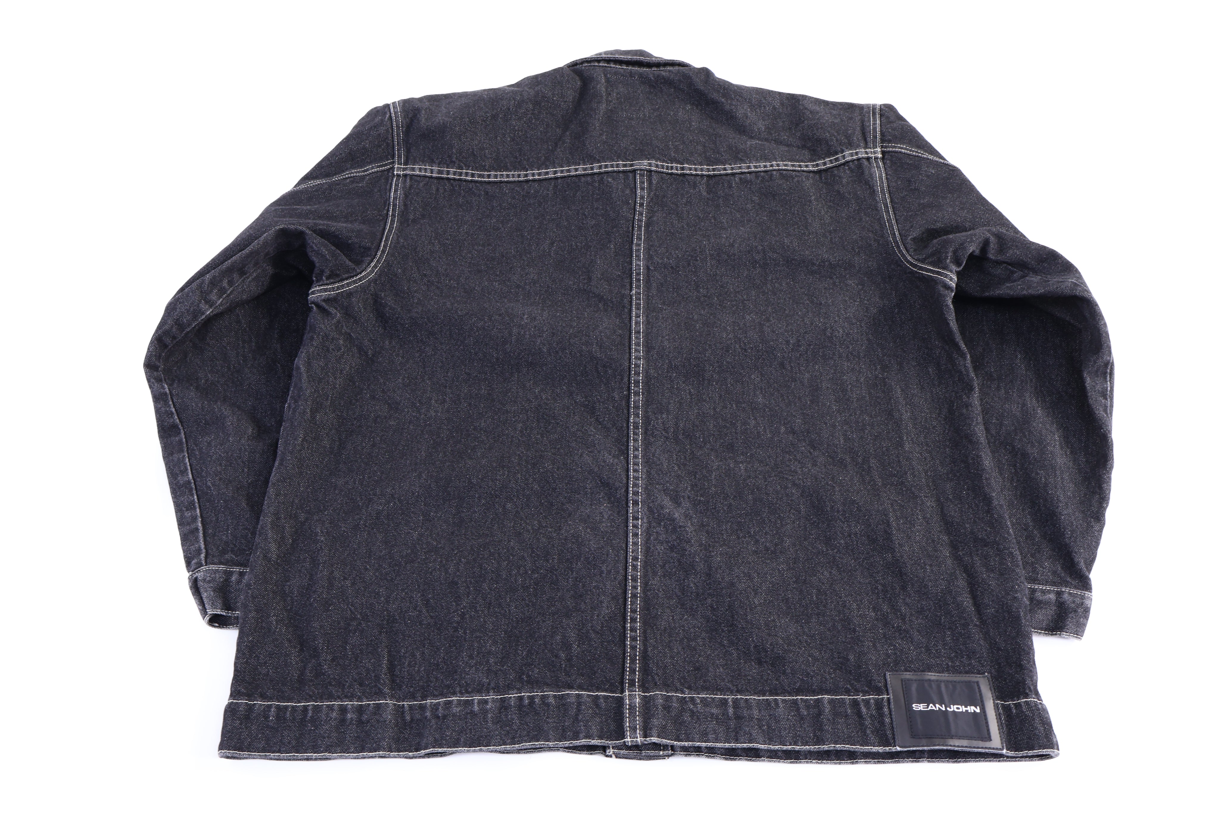 Women's Vintage Sean John Dark Wash Denim Jacket