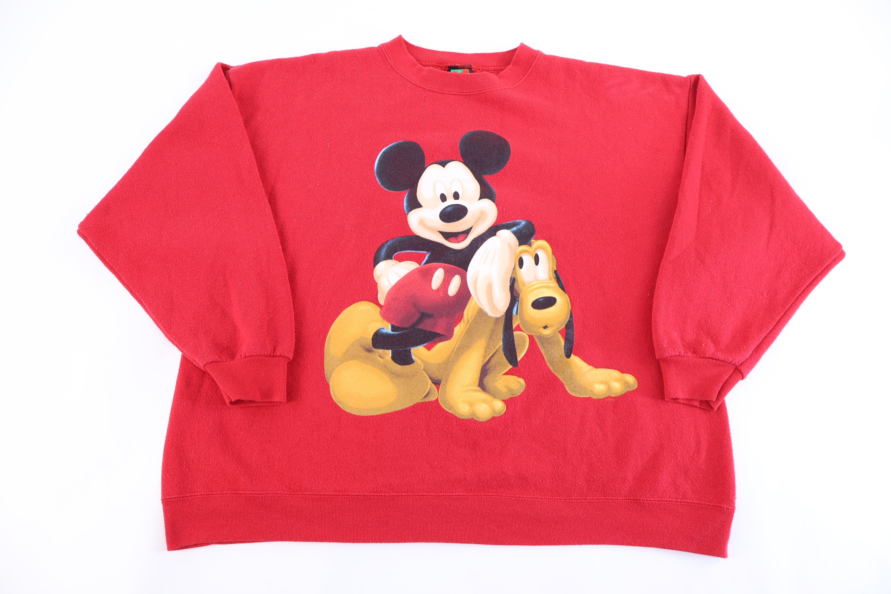 90's Mickey Unlimited Mickey & Pluto Sweatshirt