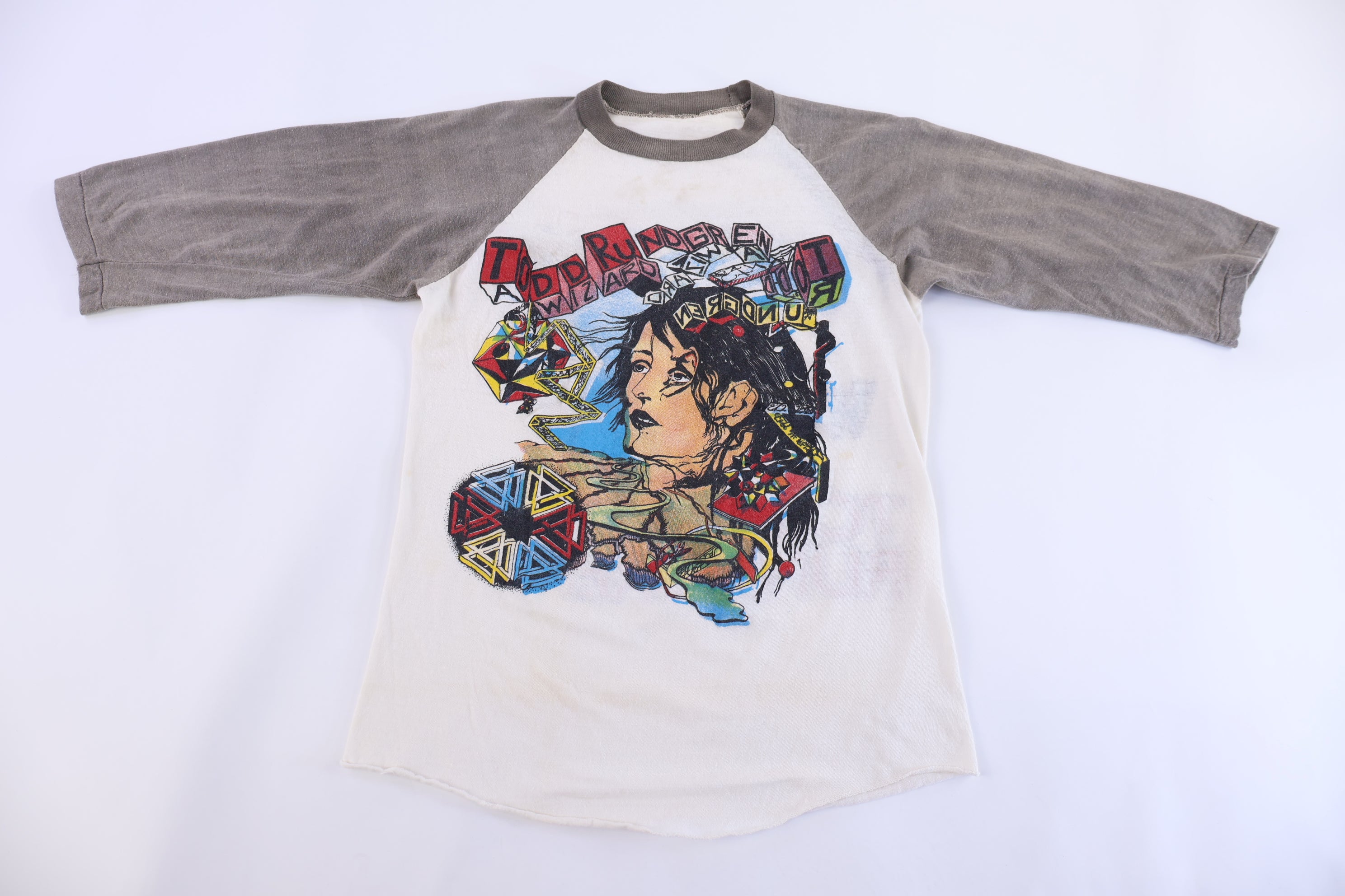 1973 Utopia With Todd Rungren Raglan T-shirt