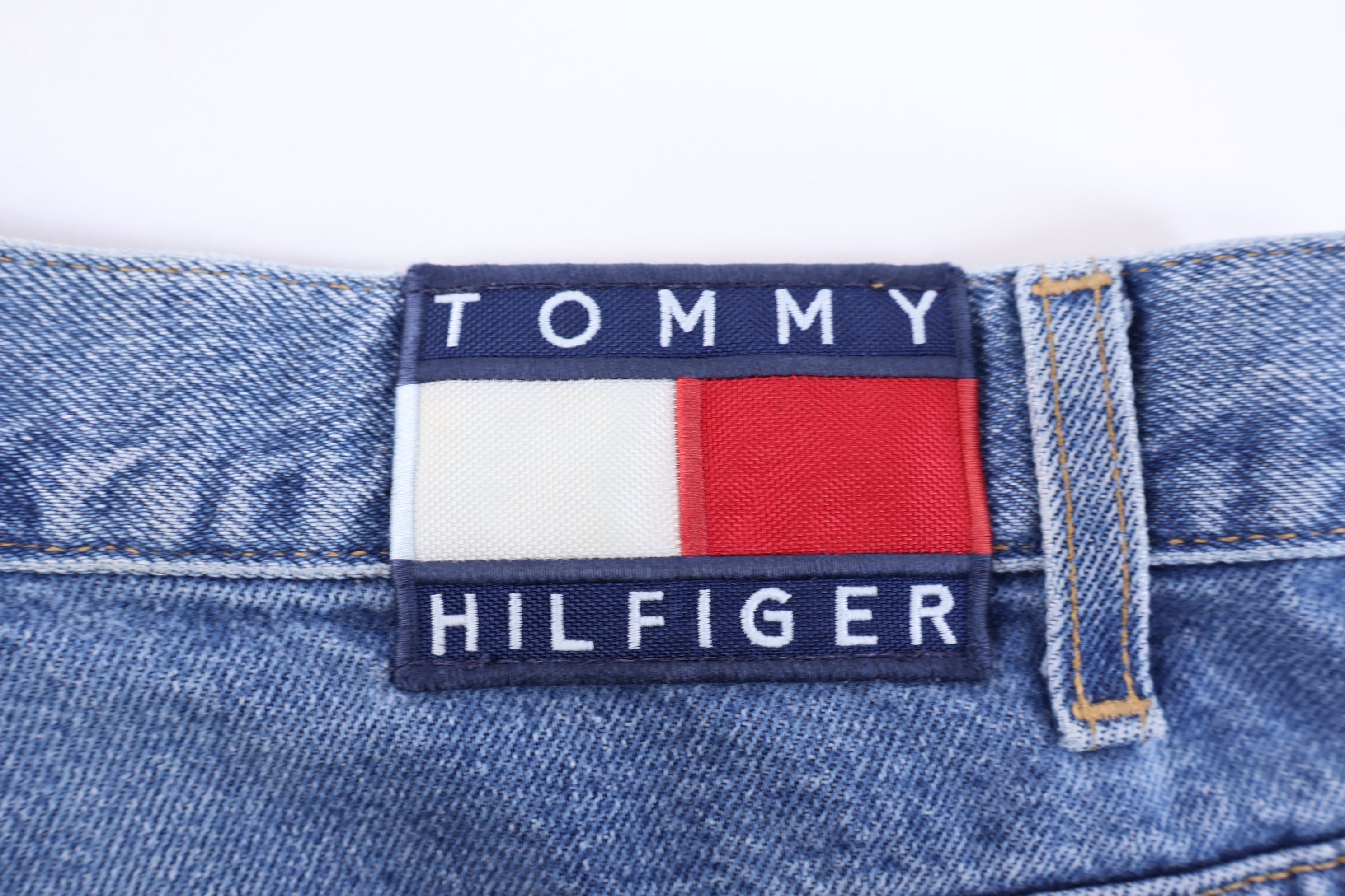 Vintage Tommy Hilfiger Medium Wash Denim Shorts