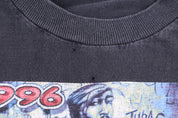 1996 In Memory Of Tupac Rap T-shirt