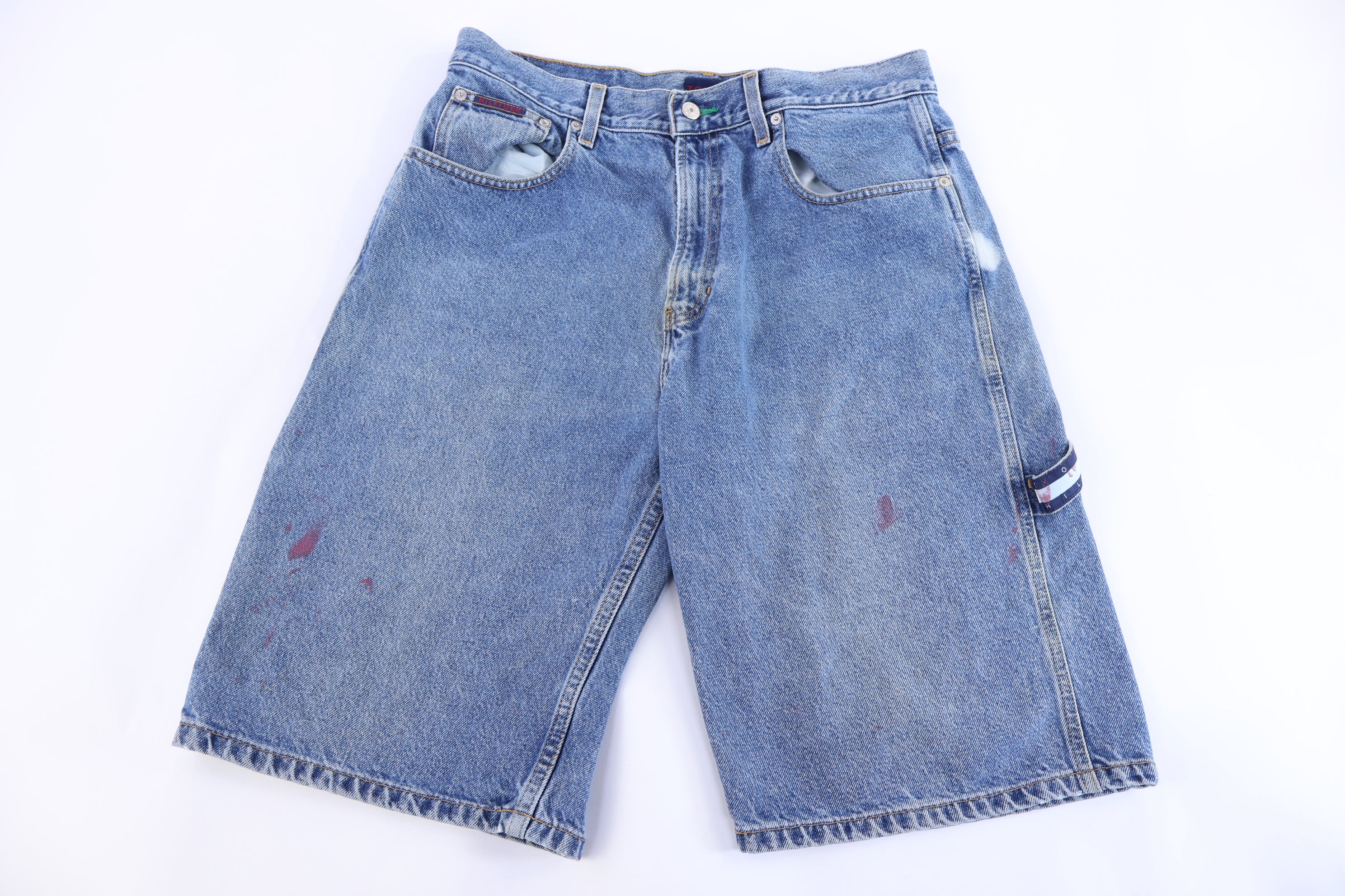 Vintage Tommy Hilfiger Medium Wash Denim Shorts