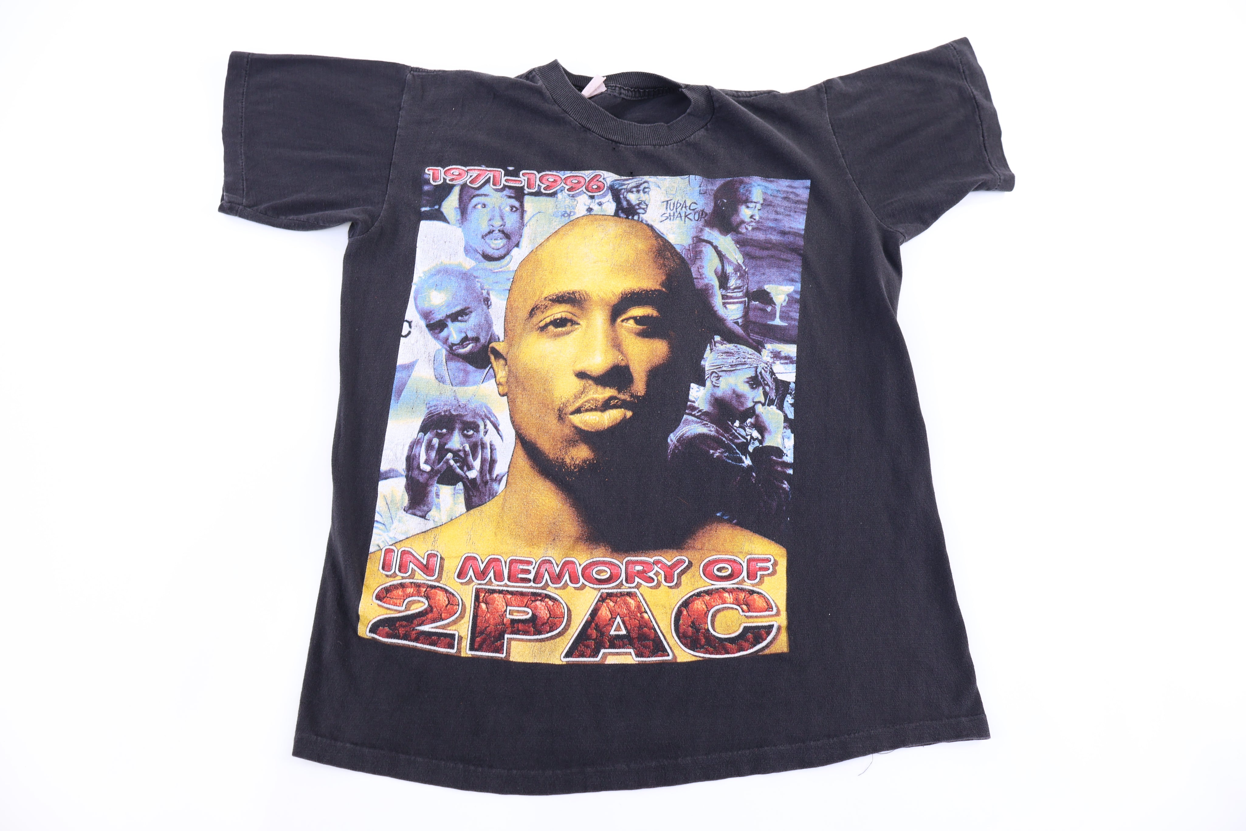1996 In Memory Of Tupac Rap T-shirt