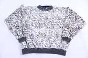 Vintage Santana Multipattern Pullover Sweater
