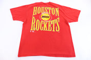 90's Houston Rockets Basketball T-shirt