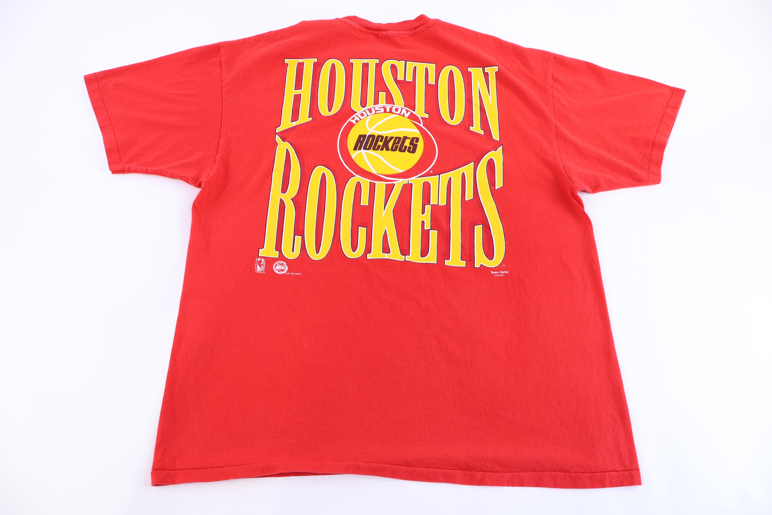 90's Houston Rockets Basketball T-shirt
