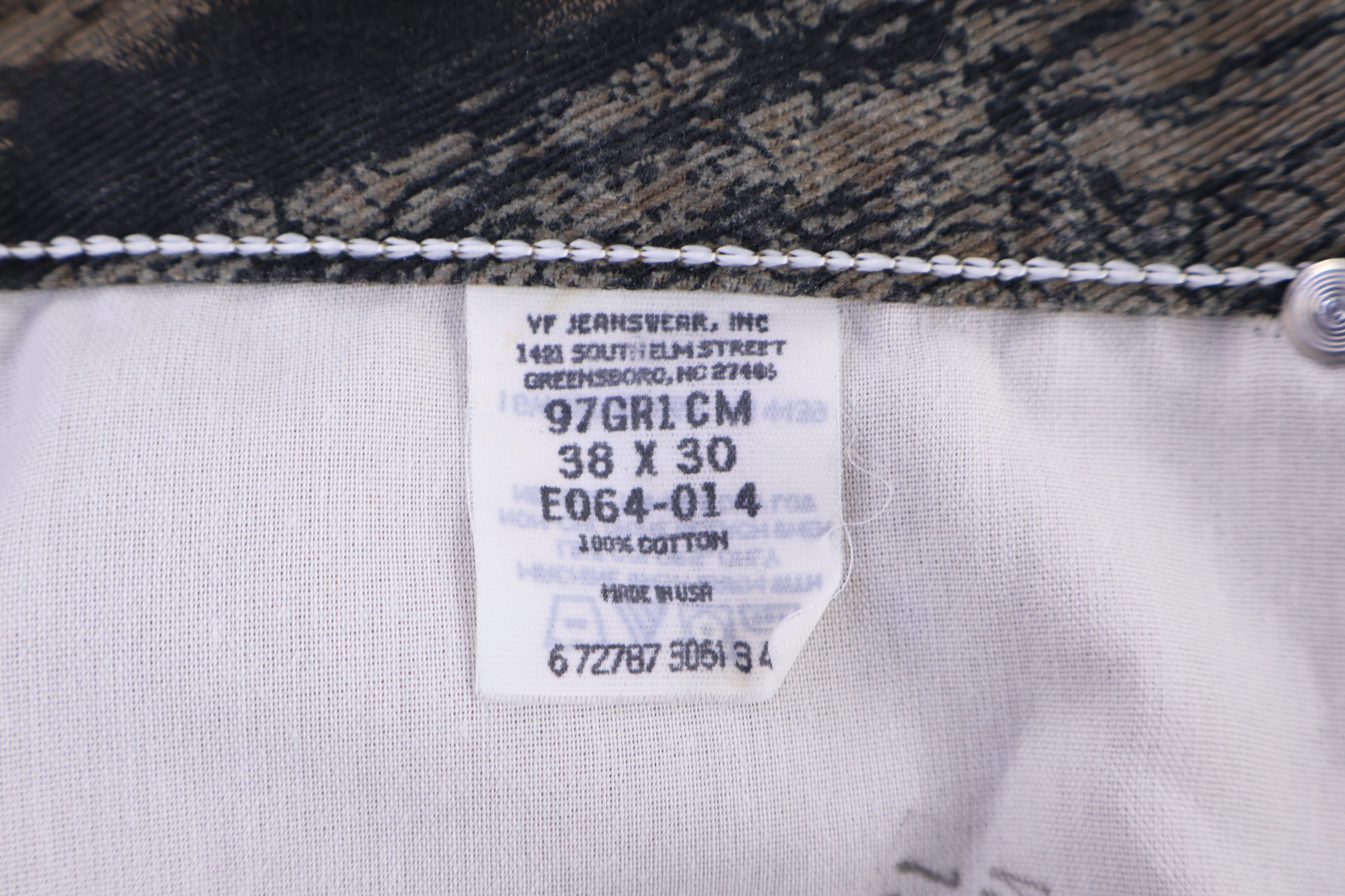 Wrangler Camo Denim Pants
