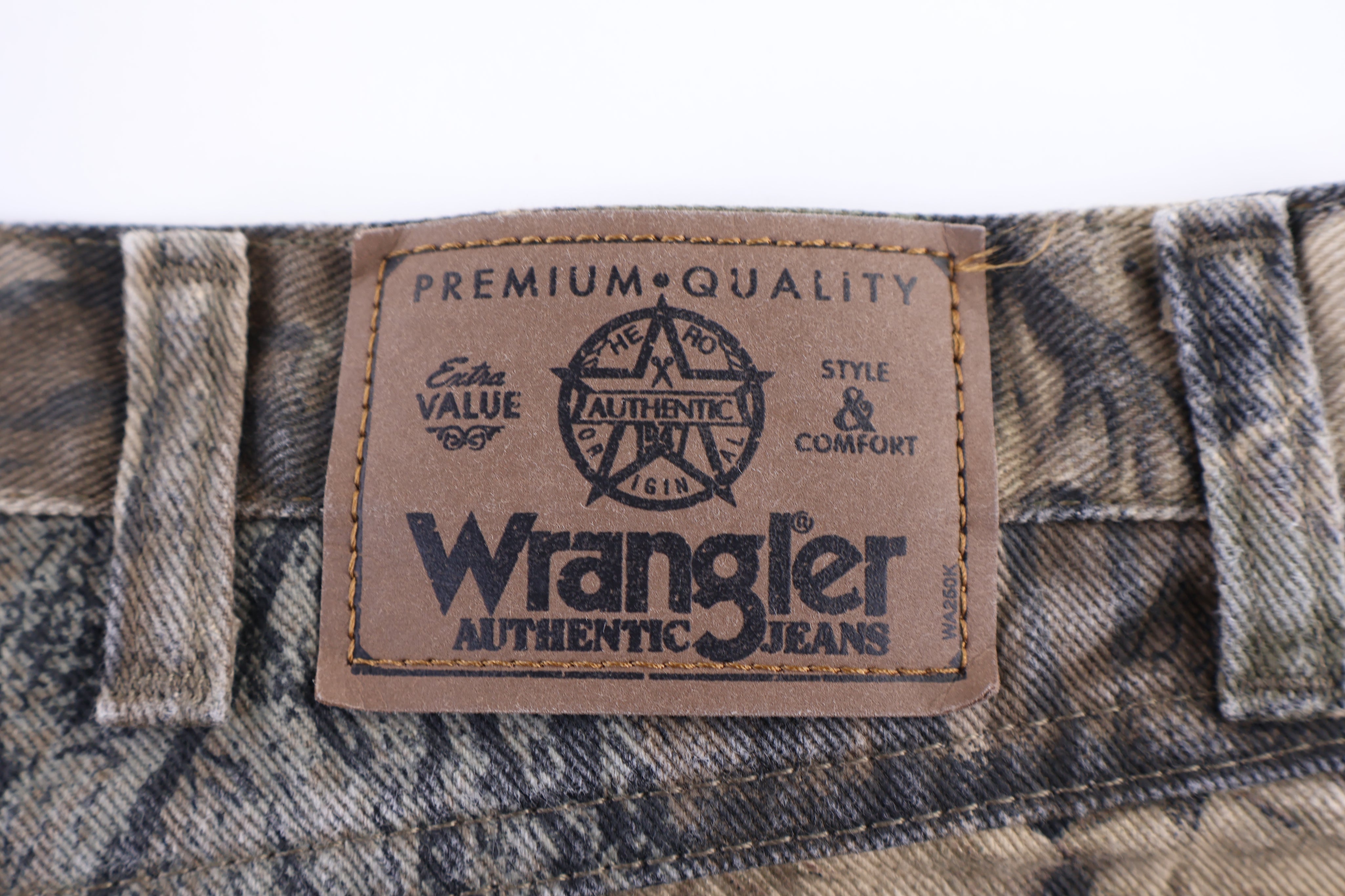 Wrangler Camo Denim Pants