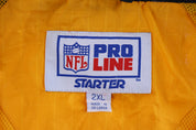 Vintage Starter Pittsburgh Steelers Football Full Zip Windbreaker